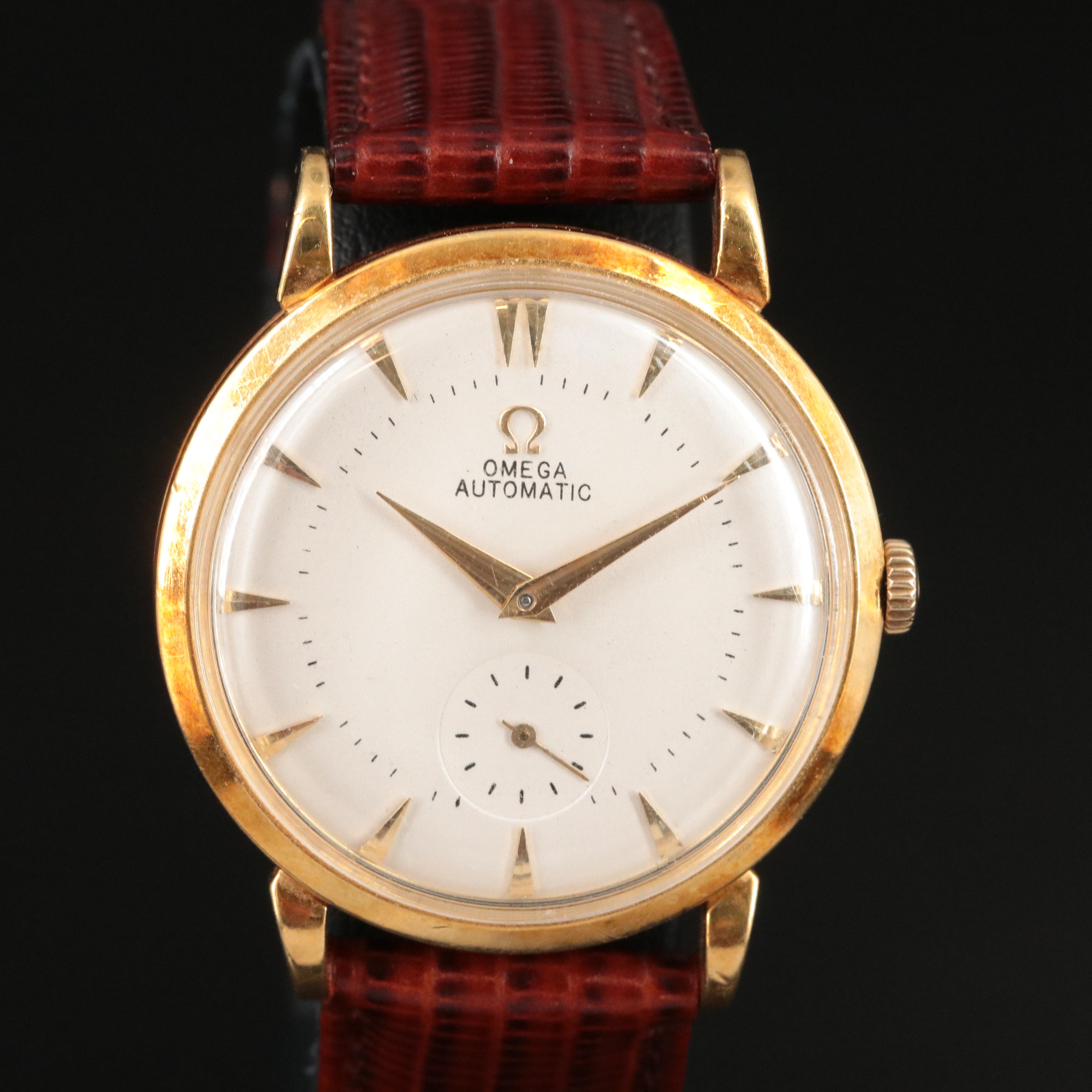 Vintage Omega 18K Gold ref. 2659 "Bumper" Automatic Watch