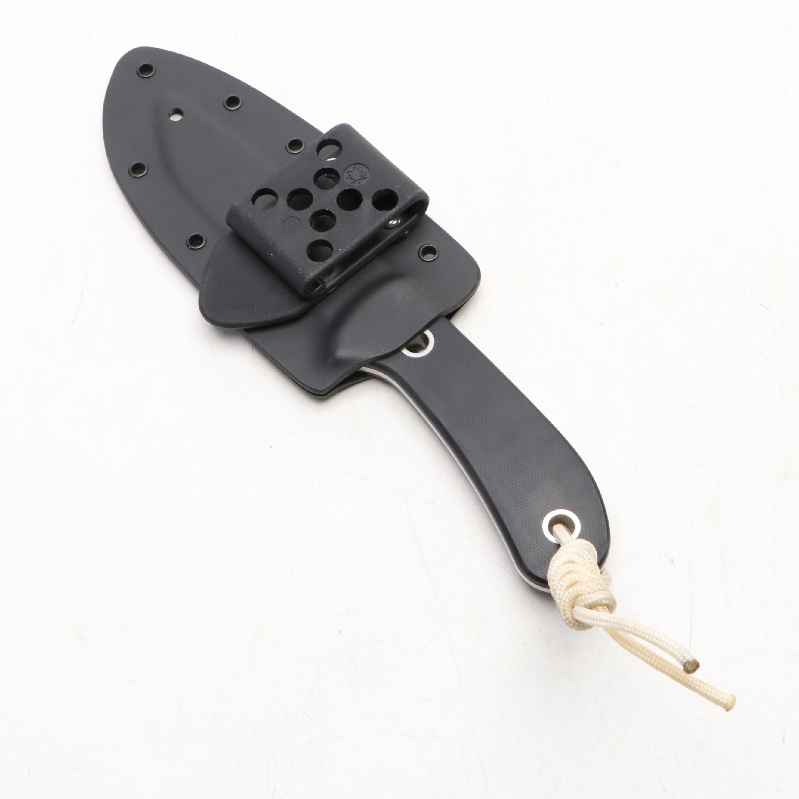 Spyderco Gayle Bradley Weatherford PSF27 Fixed Blade Knife