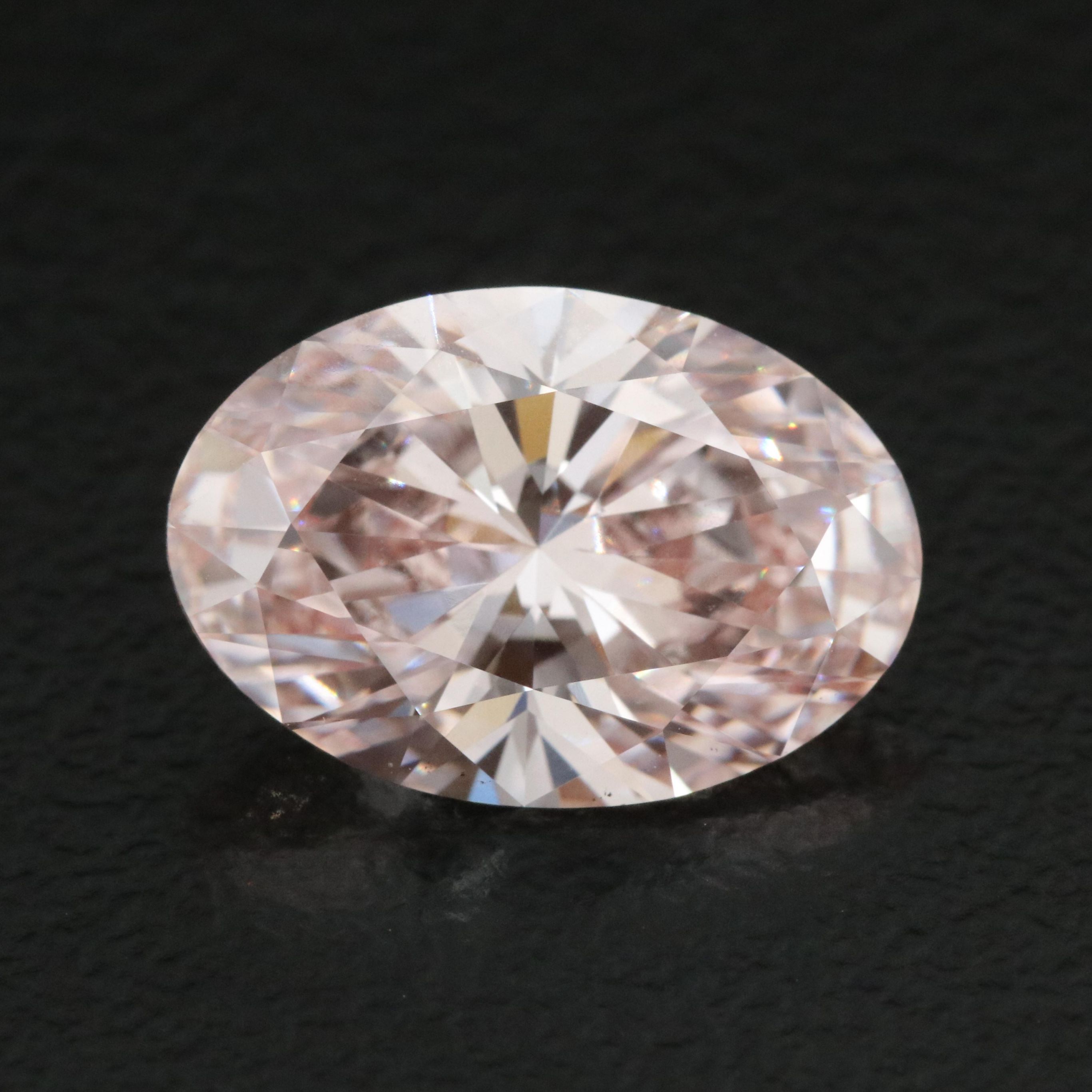 Loose 4.01 CT Lab Grown Fancy Pink Diamond