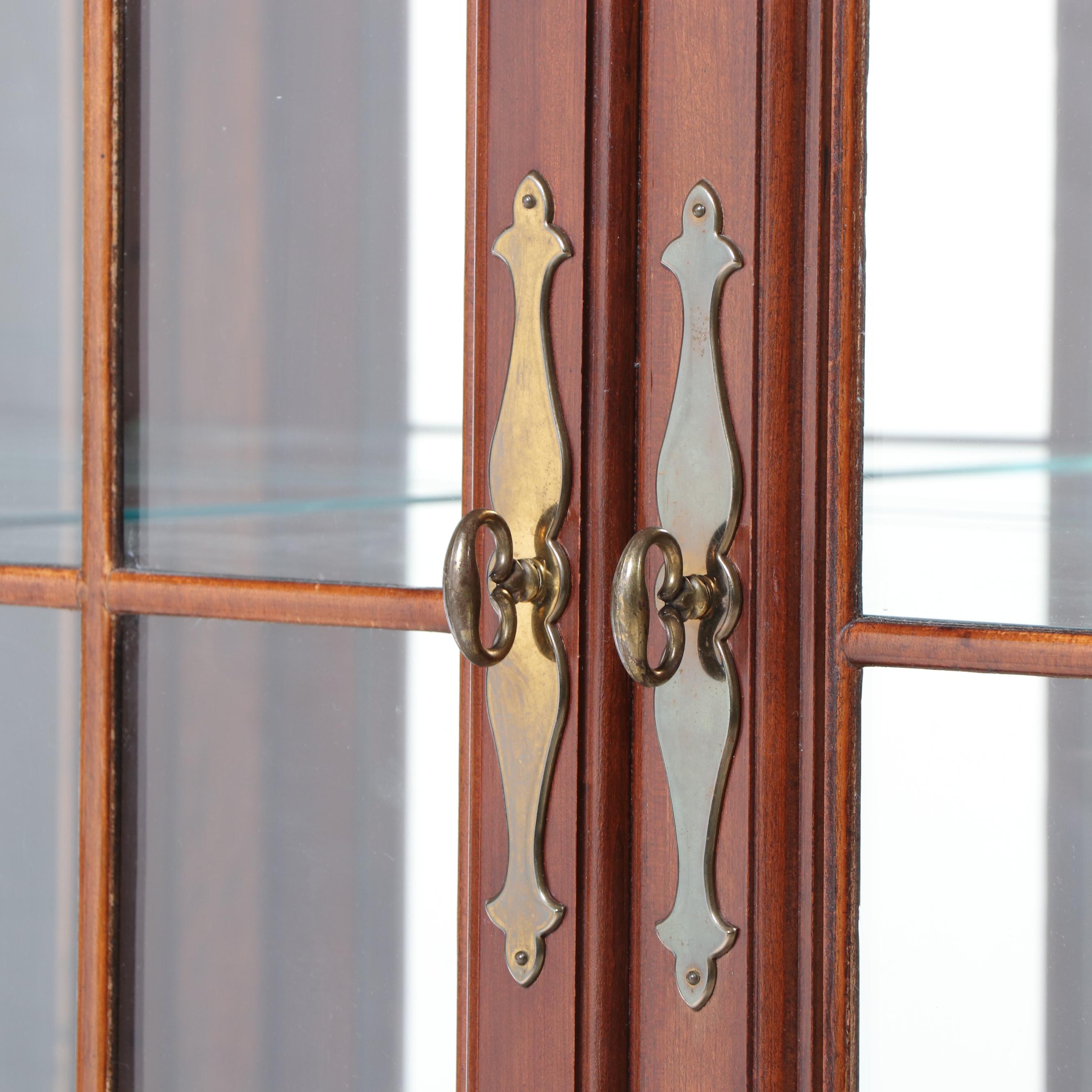 Thomasville Federal Style Cherrywood China Cabinet