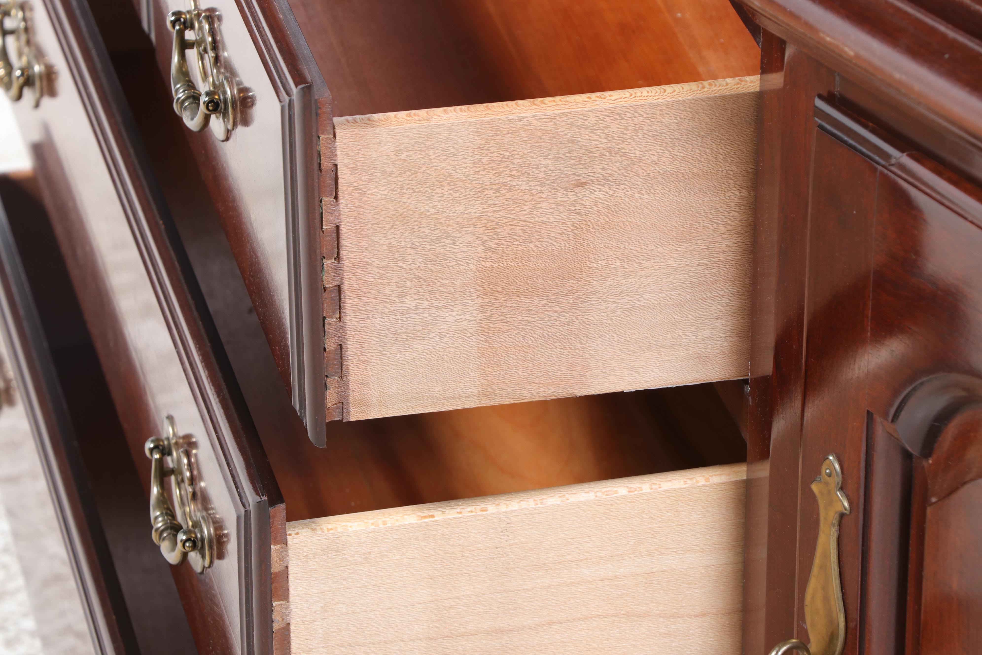 Thomasville Federal Style Cherrywood China Cabinet