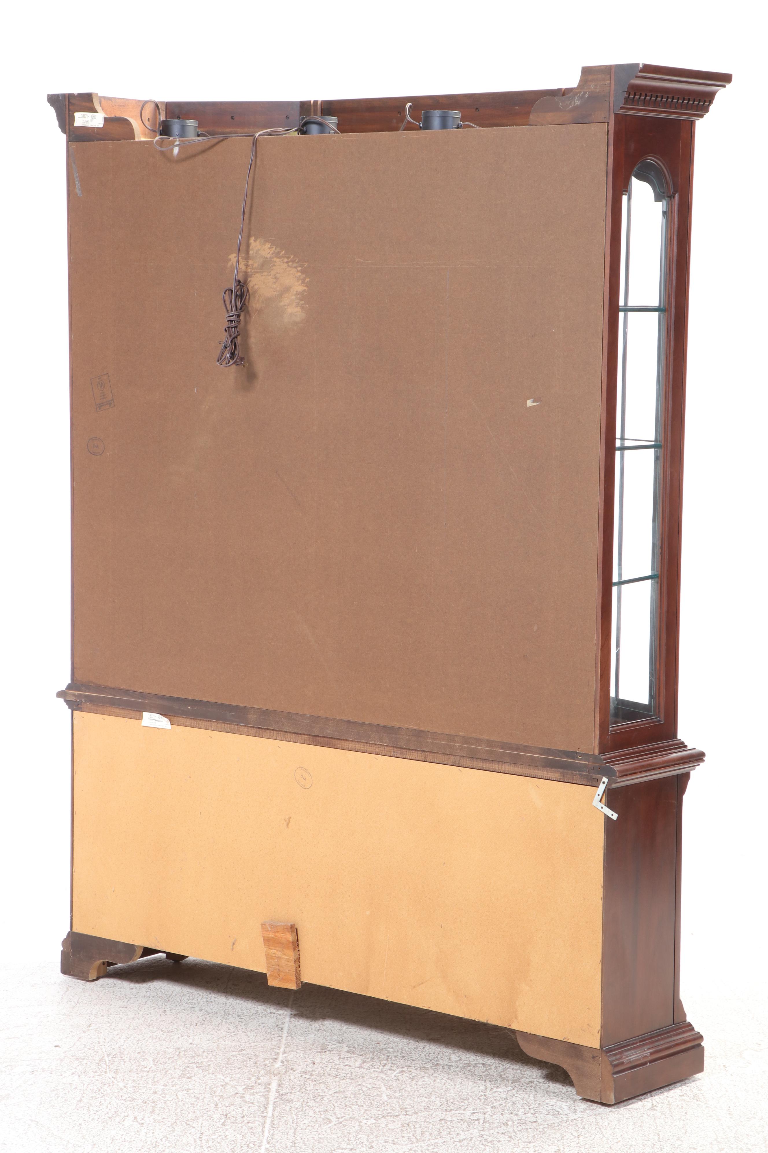 Thomasville Federal Style Cherrywood China Cabinet