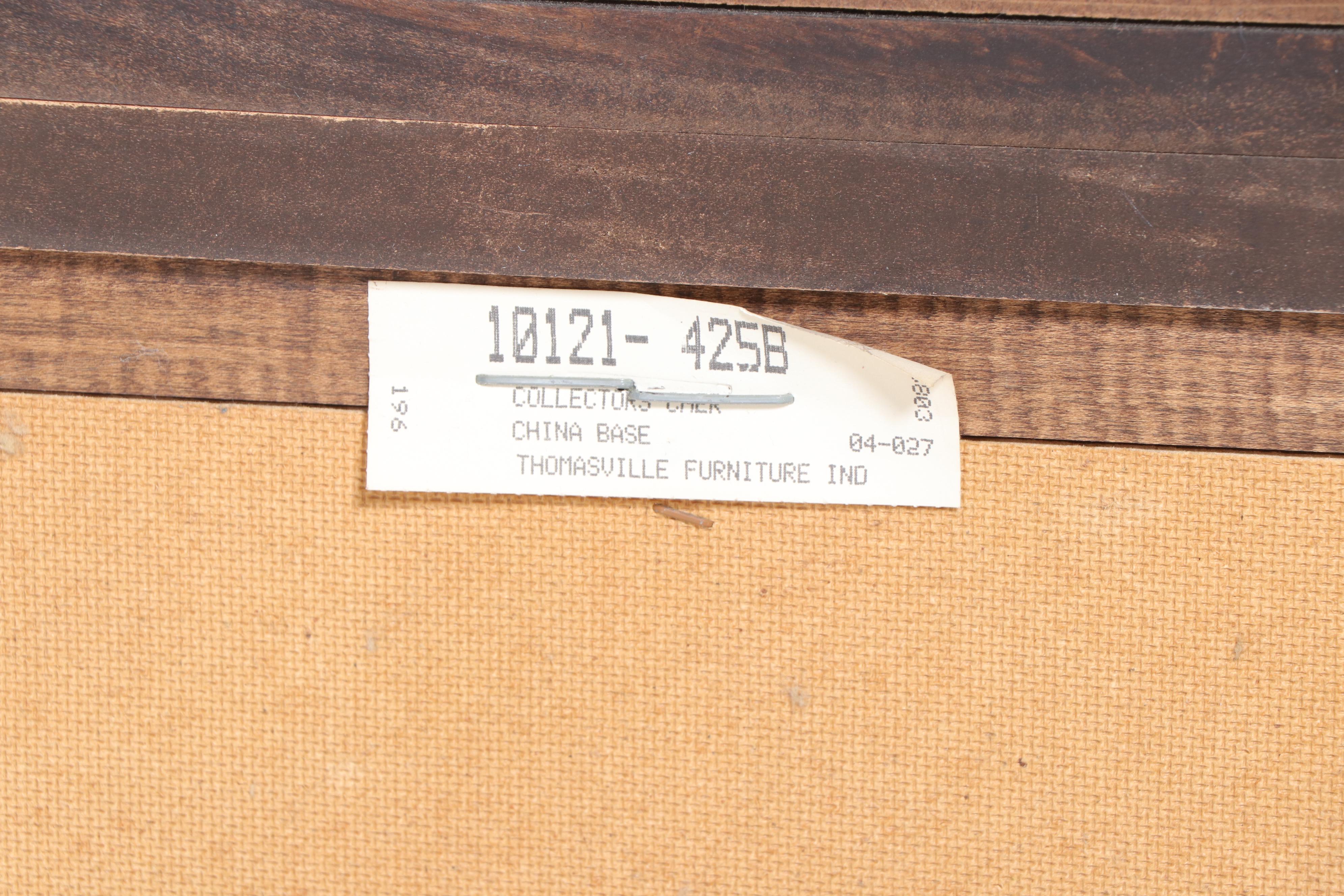 Thomasville Federal Style Cherrywood China Cabinet