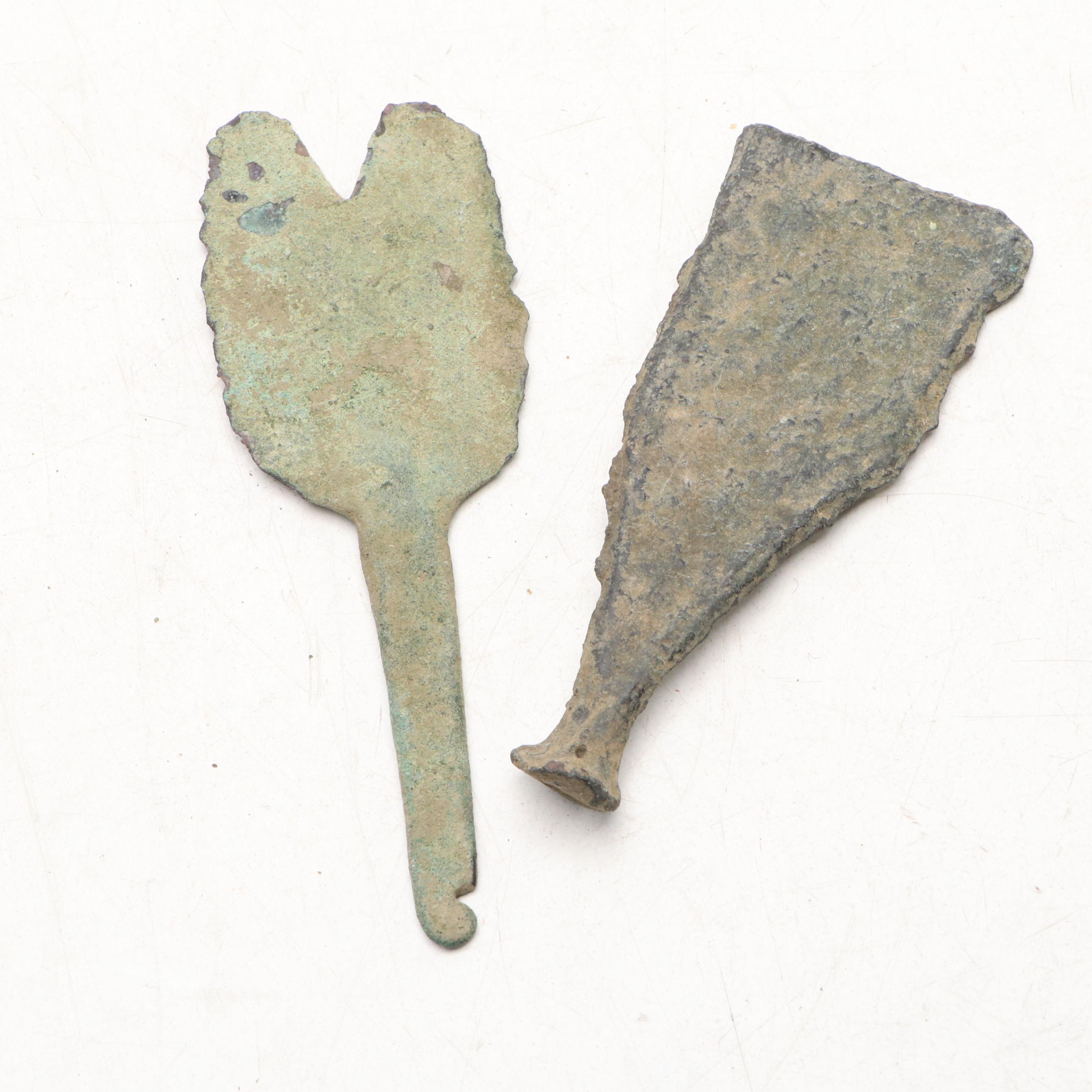 Persian Bronze and Iron Blades and Tools, Circa 800-200 BCE