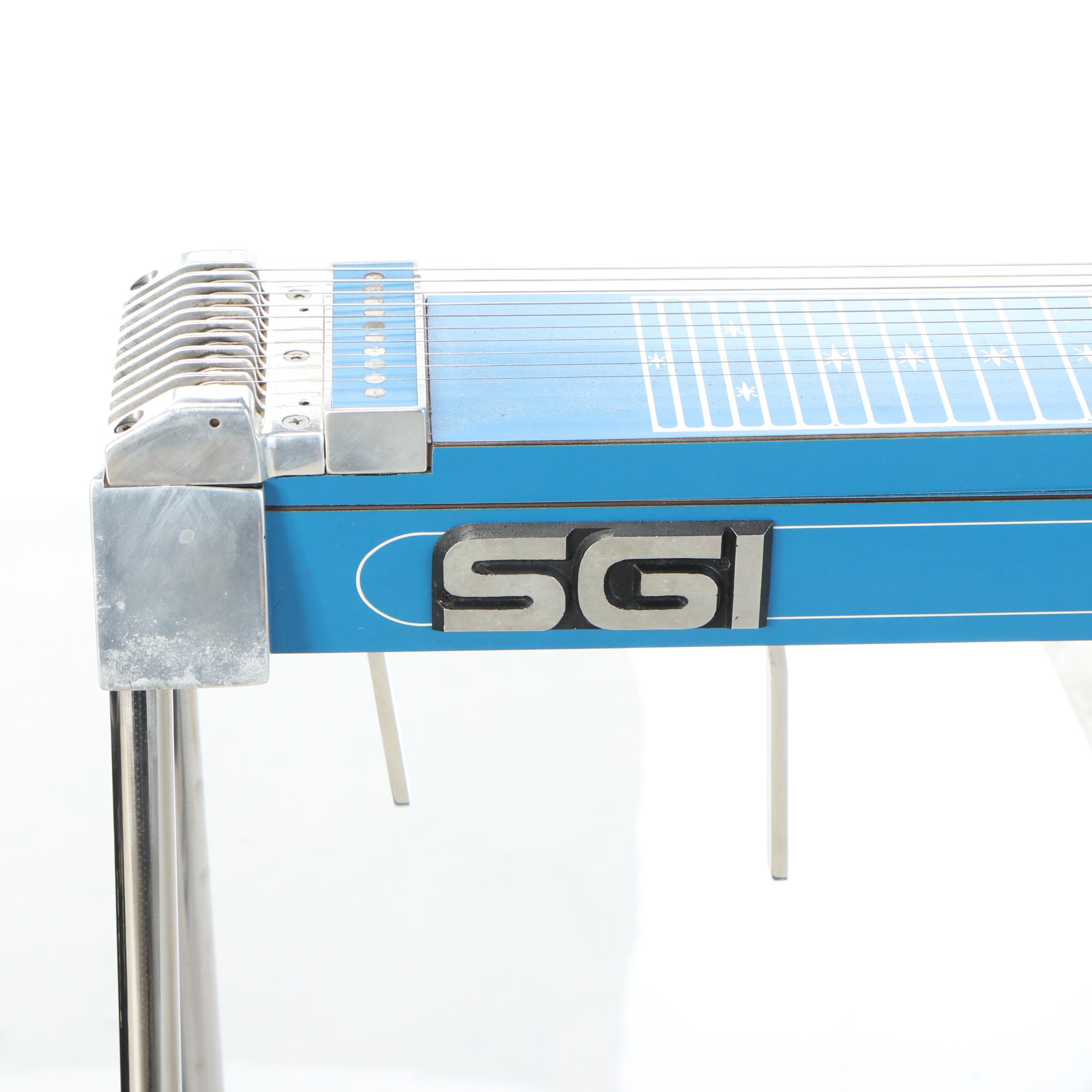 SGI St. Louis Ten-String Pedal Steel Guitar with Case, Elite Seat and More