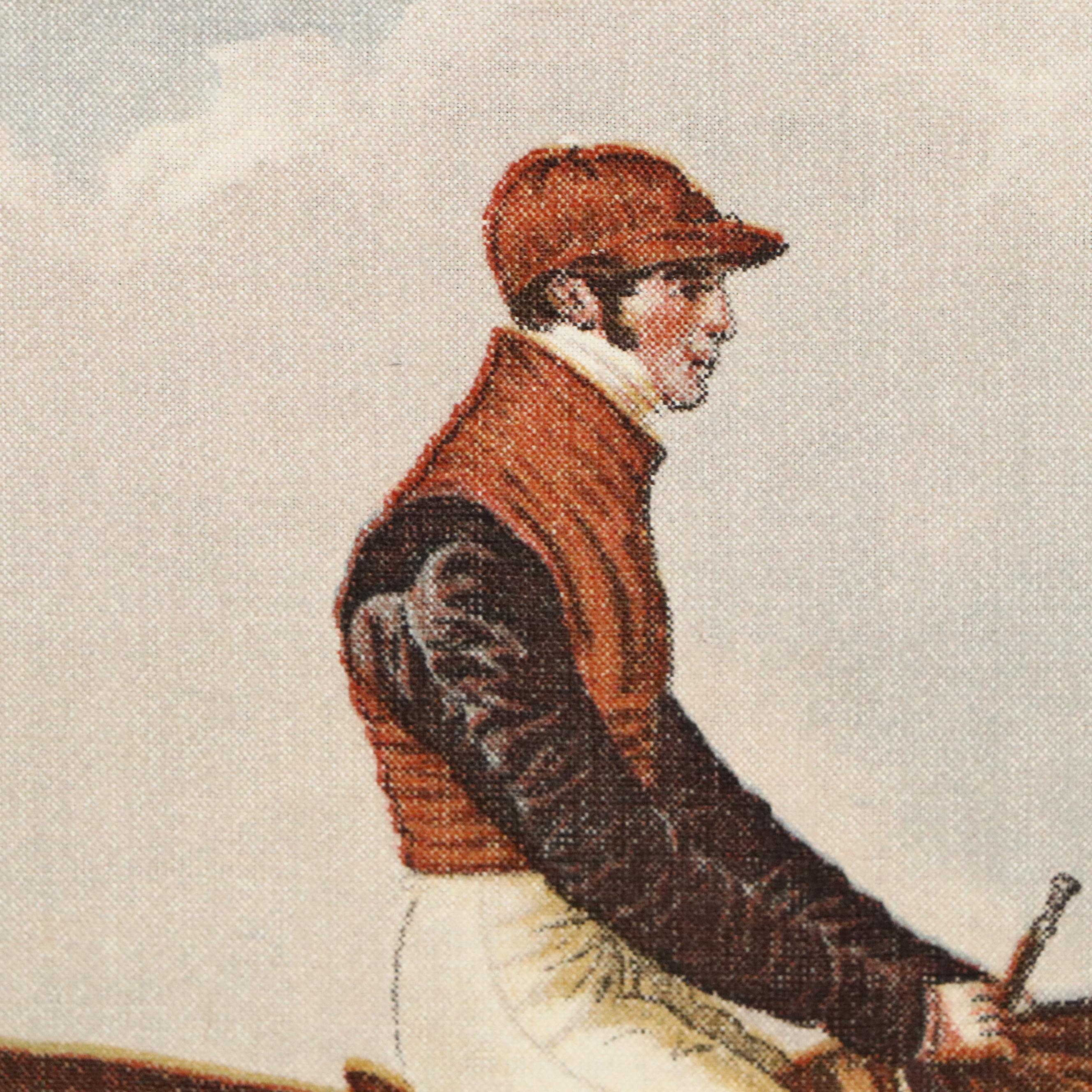 Print of Racehorse Don John, Winner at 1838 Doncaster St. Leger Stakes
