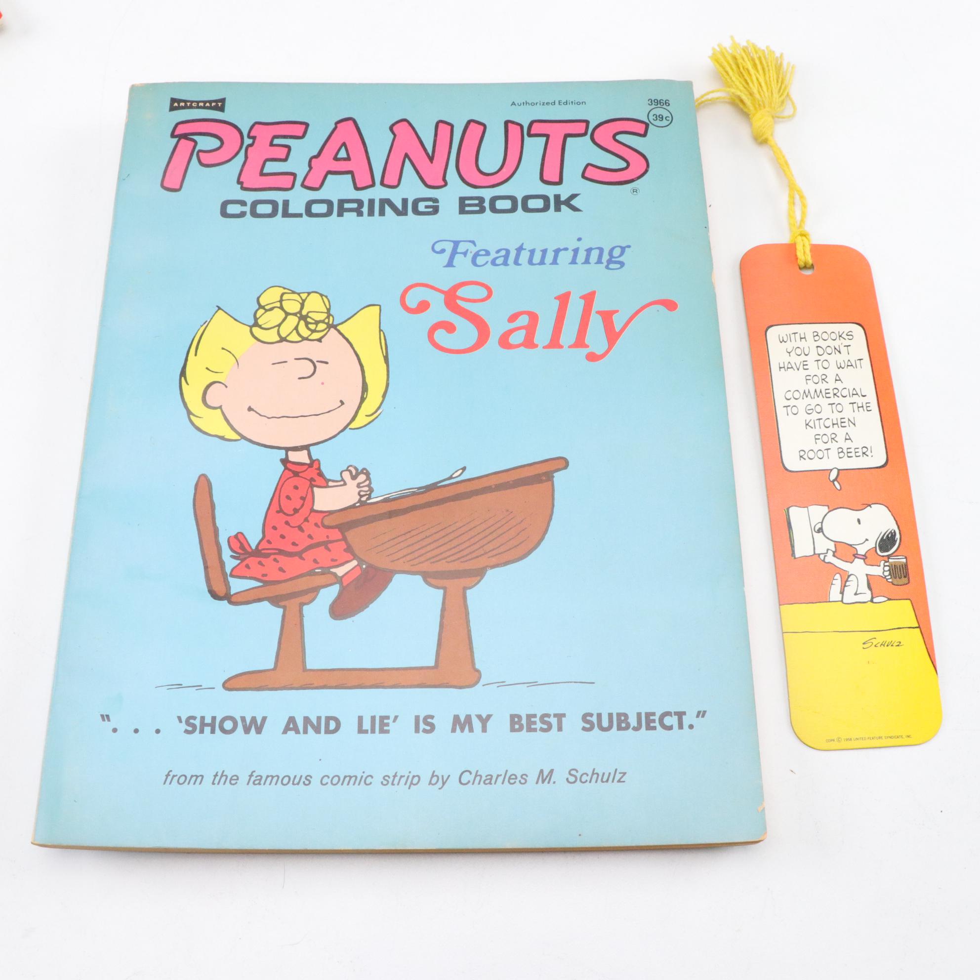 Peanuts Snoopy Pencil Sharpener, Yo-Yos, Planners & Other School Supplies, 70s