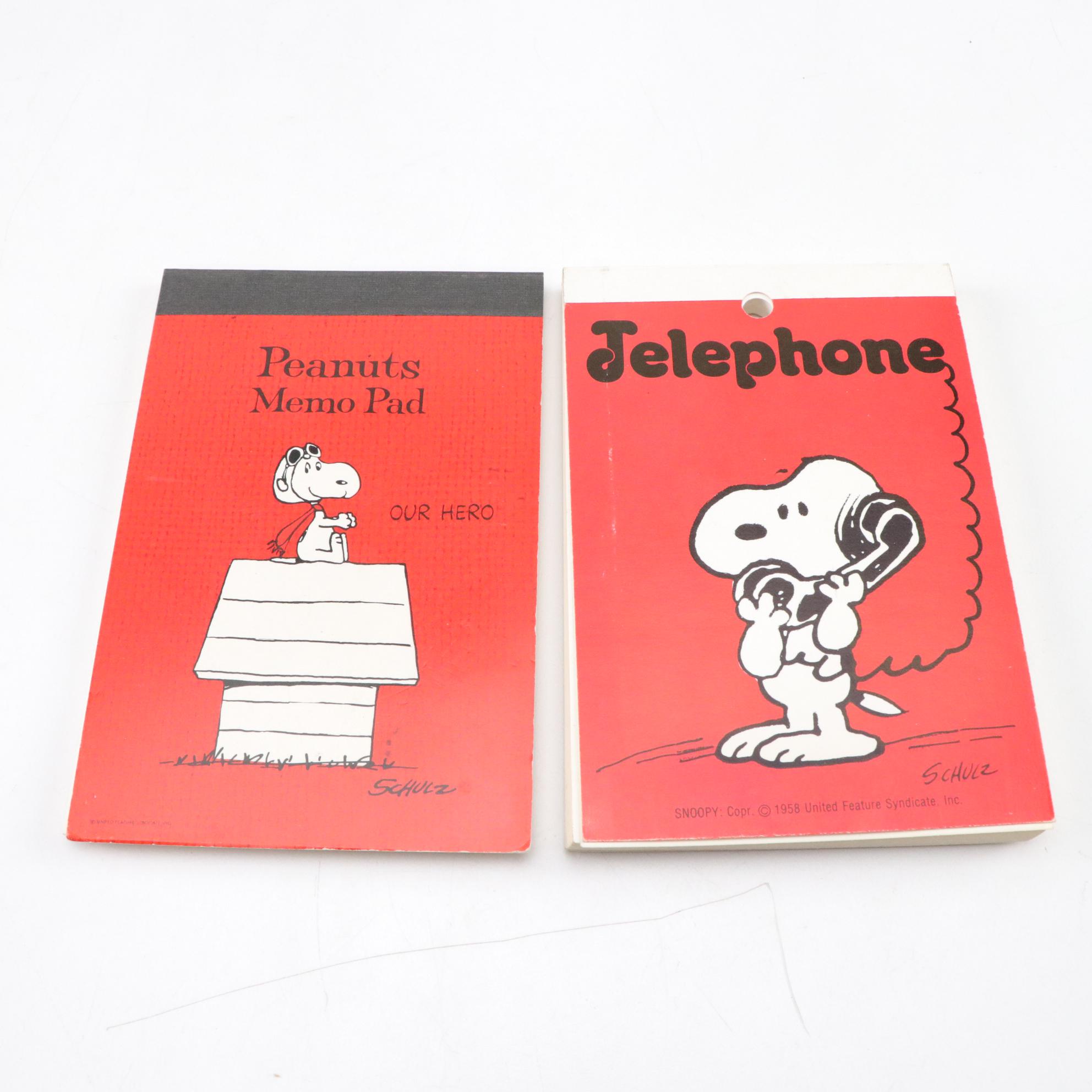 Peanuts Snoopy Pencil Sharpener, Yo-Yos, Planners & Other School Supplies, 70s