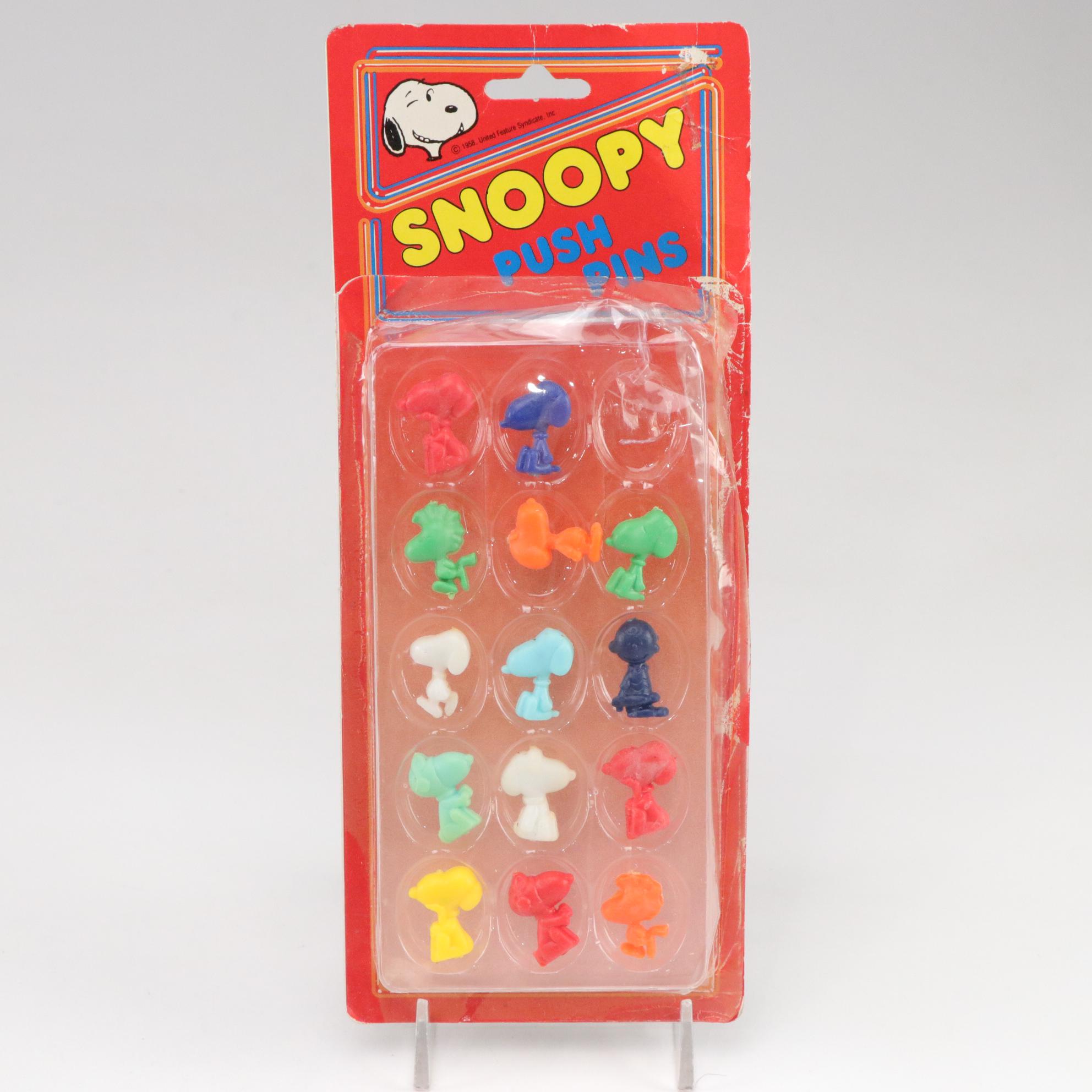 Peanuts Snoopy Pencil Sharpener, Yo-Yos, Planners & Other School Supplies, 70s