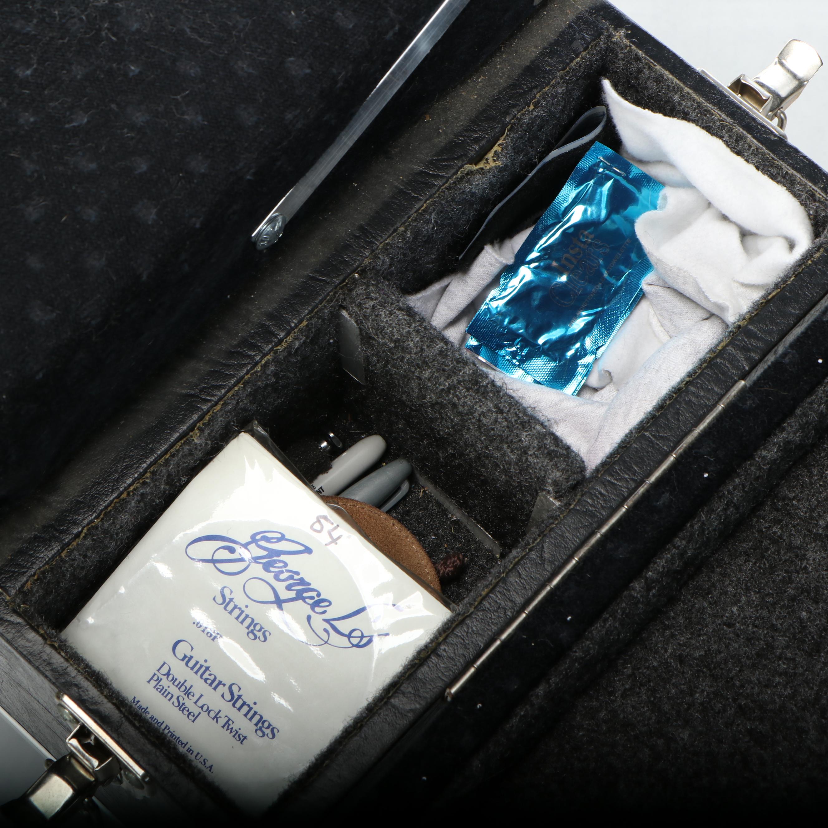 GFI Ultra Double Neck Ten-String Pedal Steel Guitar with Case, Seat and More