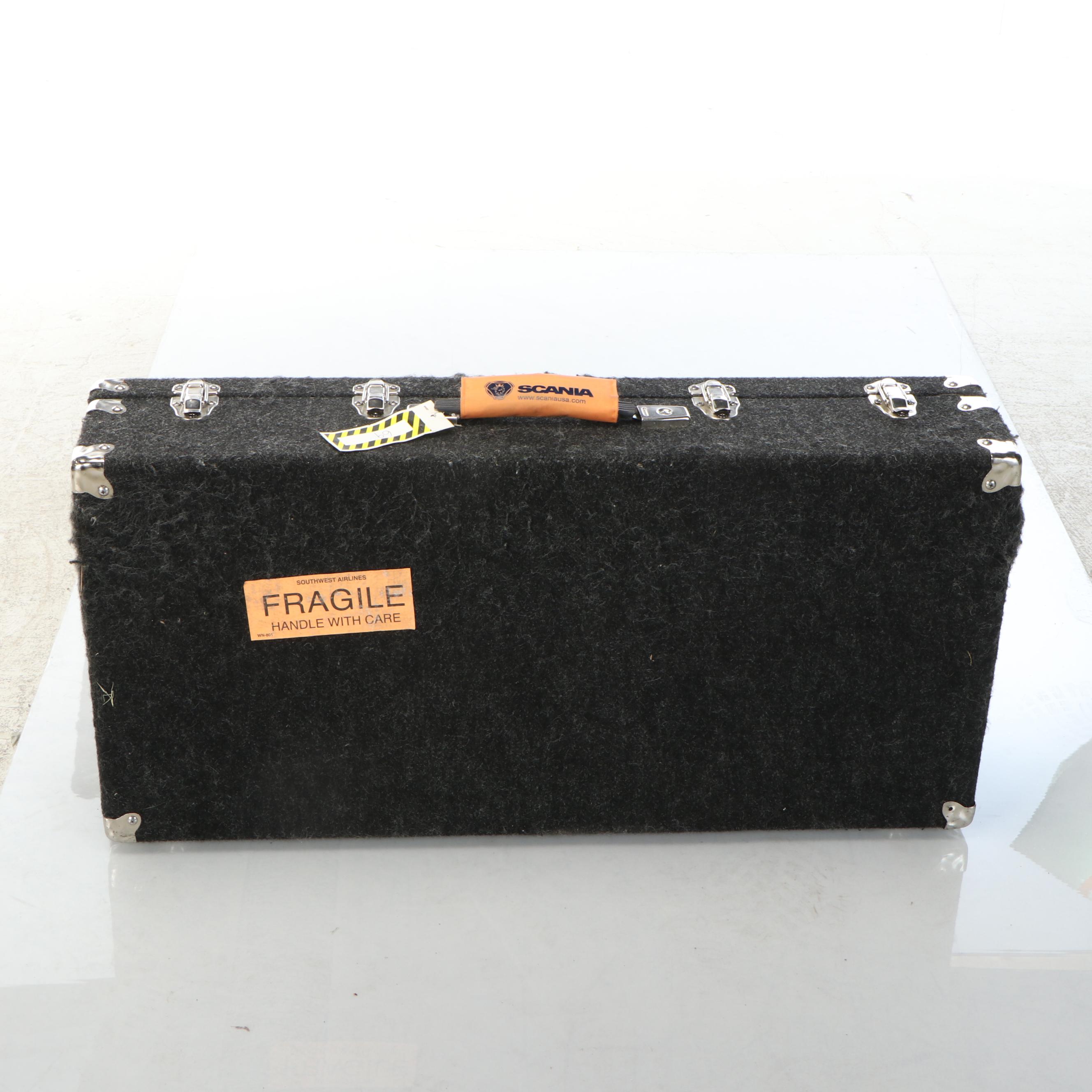 GFI Ultra Double Neck Ten-String Pedal Steel Guitar with Case, Seat and More