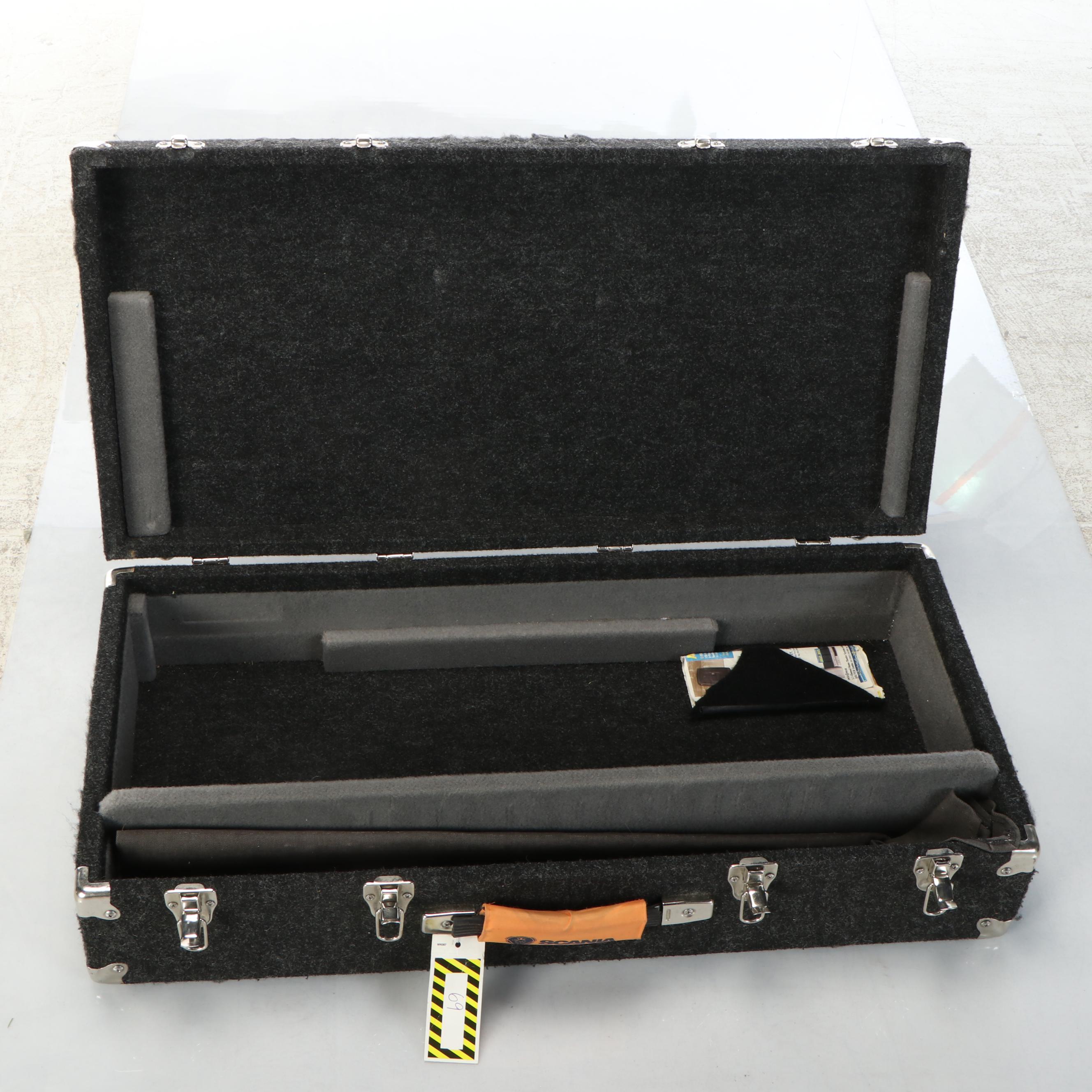 GFI Ultra Double Neck Ten-String Pedal Steel Guitar with Case, Seat and More