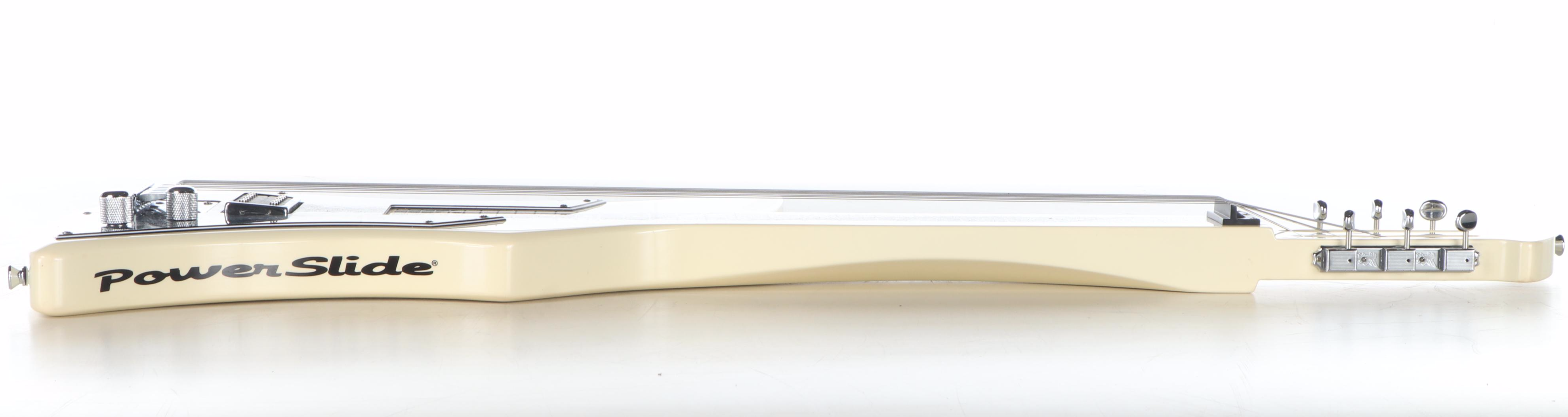 Peavey Power Slide Ivory and Black Electric Lap Guitar, 2009
