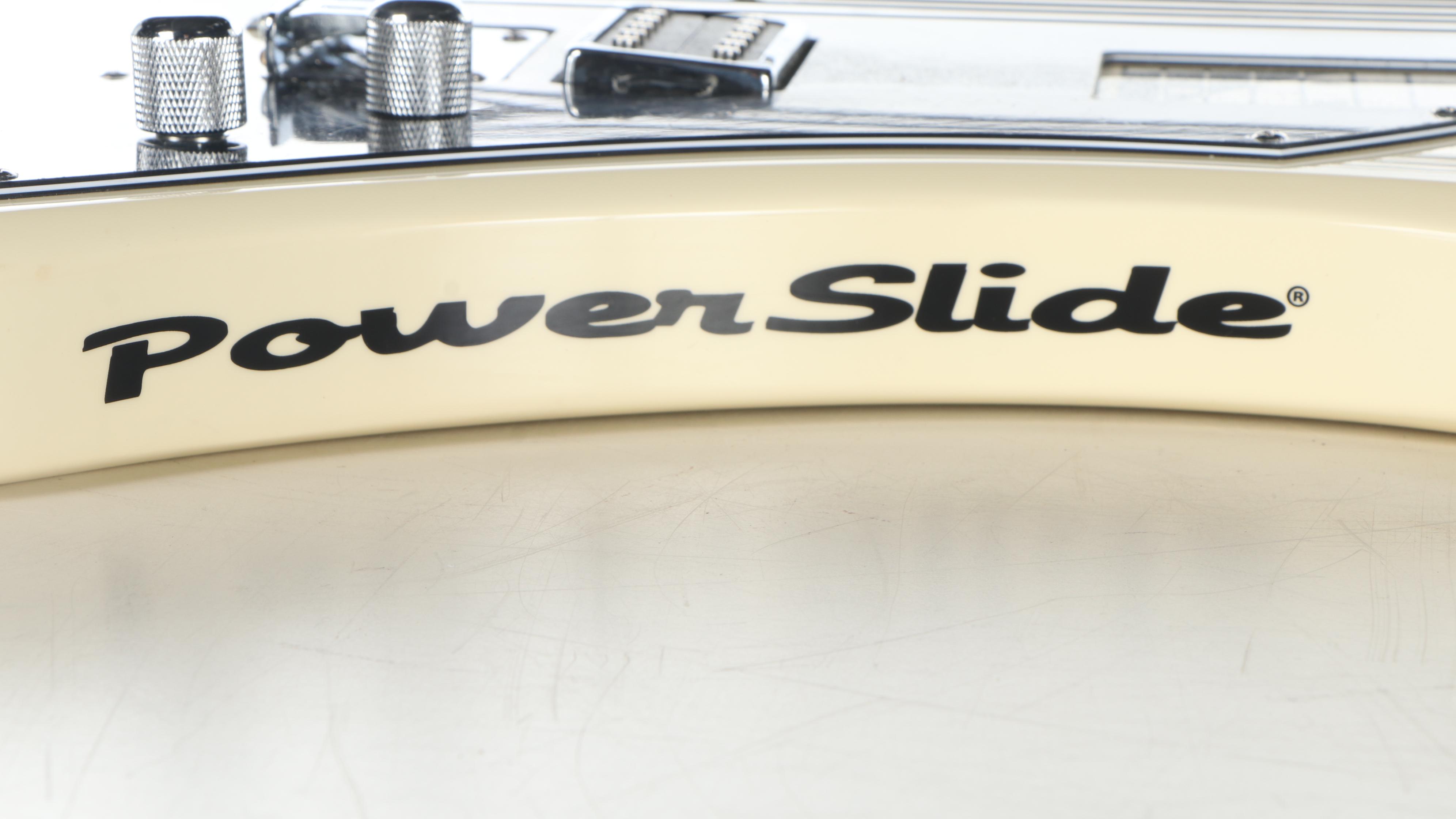 Peavey Power Slide Ivory and Black Electric Lap Guitar, 2009