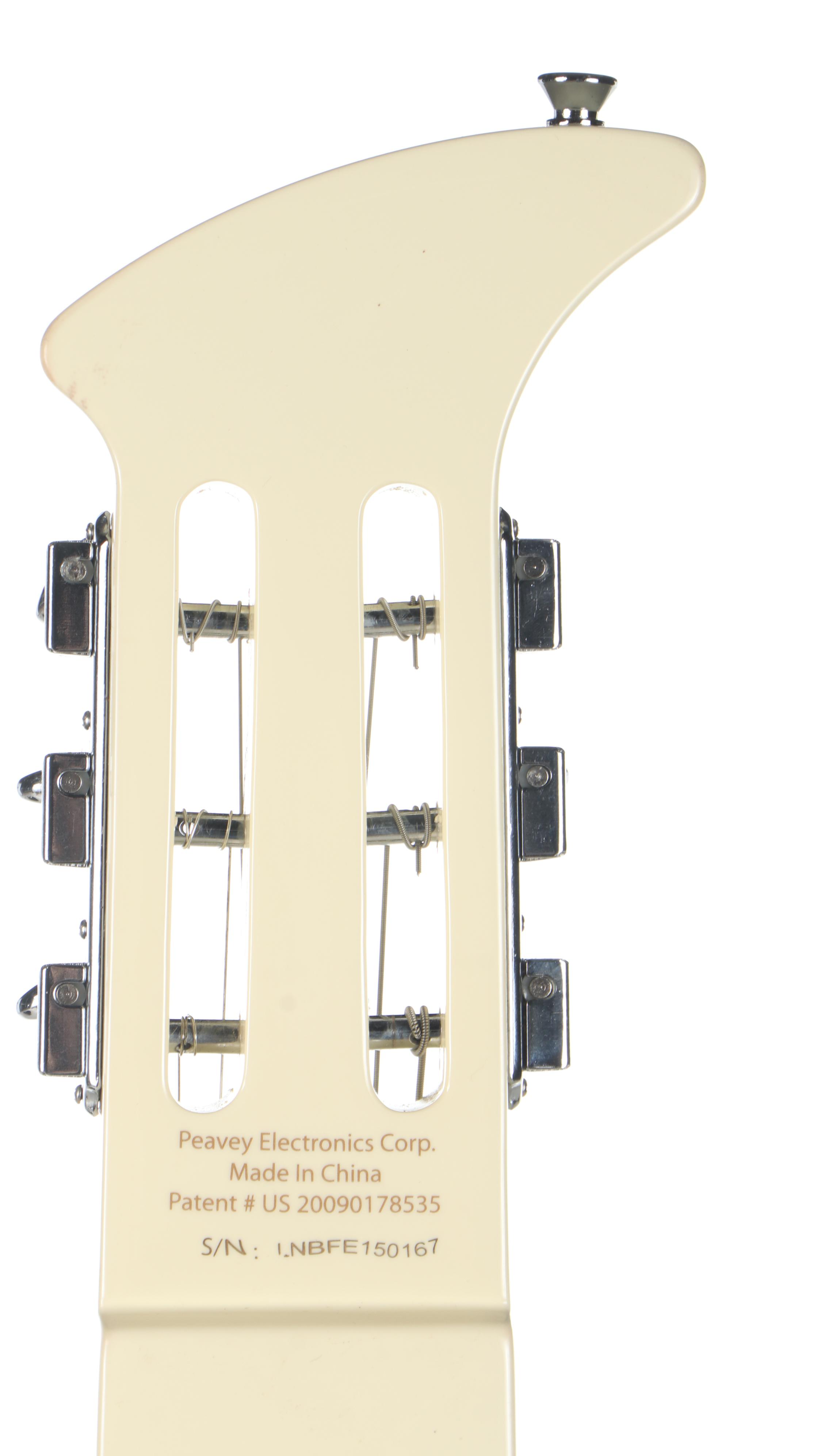 Peavey Power Slide Ivory and Black Electric Lap Guitar, 2009