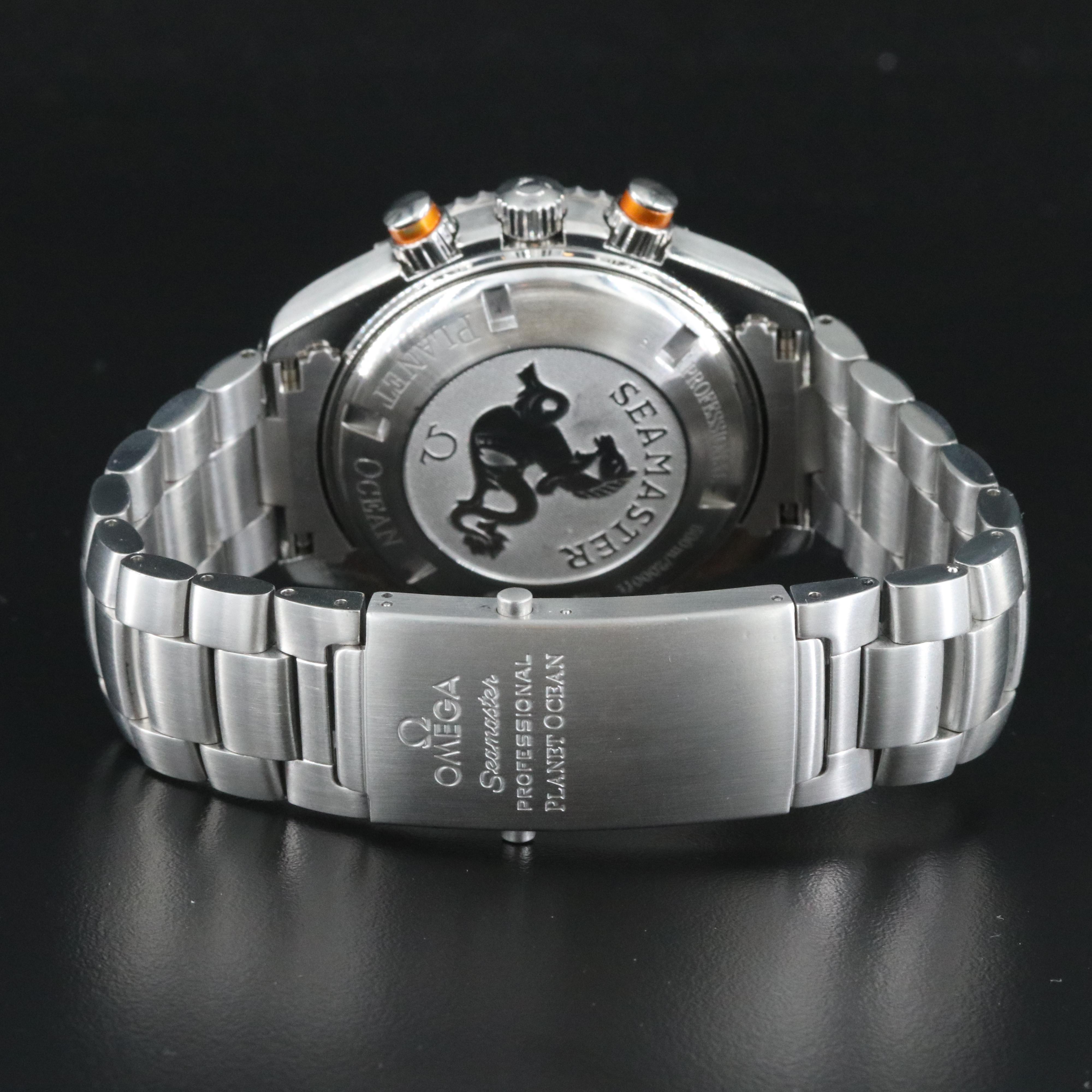 Omega Planet Ocean Chronograph Orange 45mm Automatic Watch