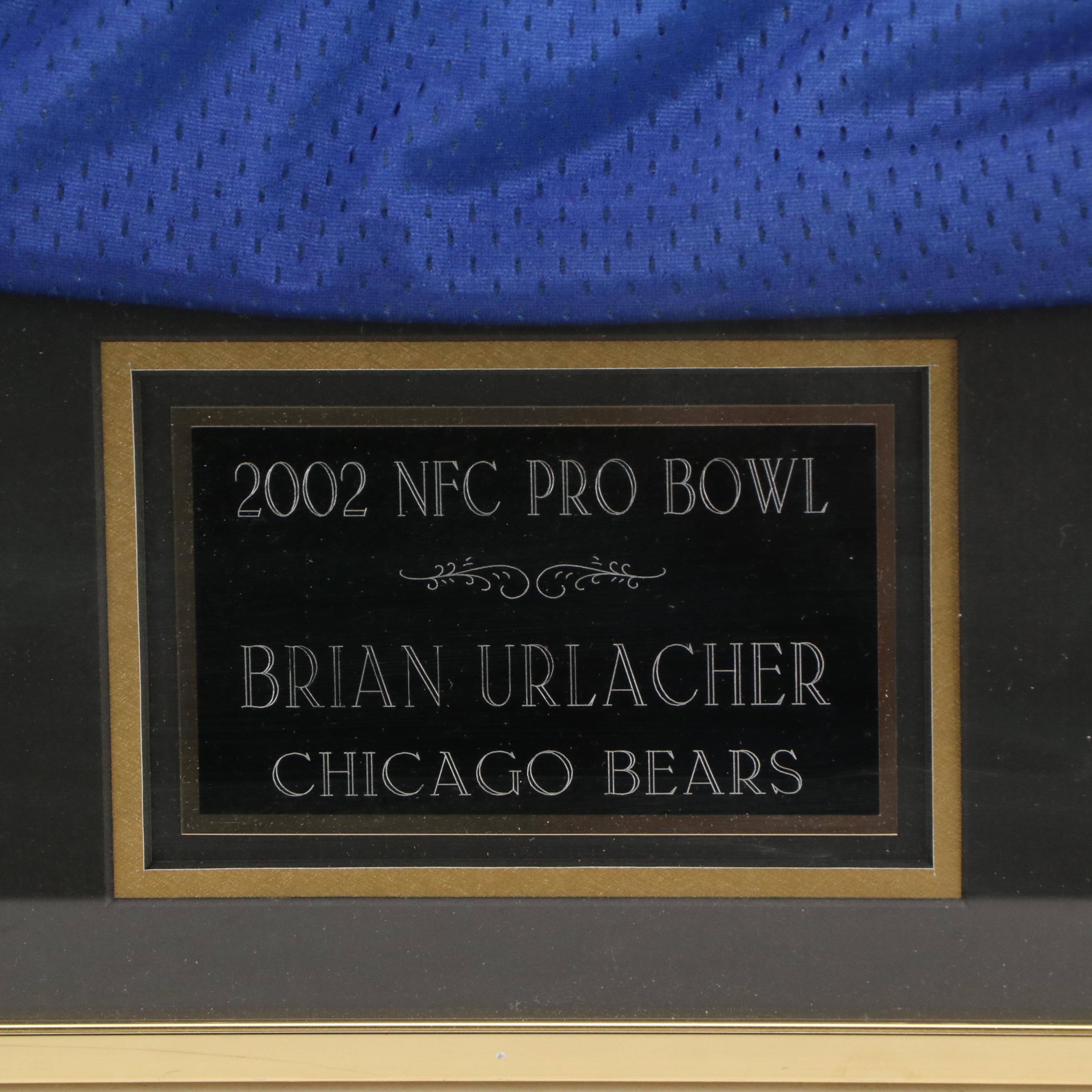 Brian Urlacher Signed and Player Issued 2002 Pro Bowl Chicago Bears Jersey