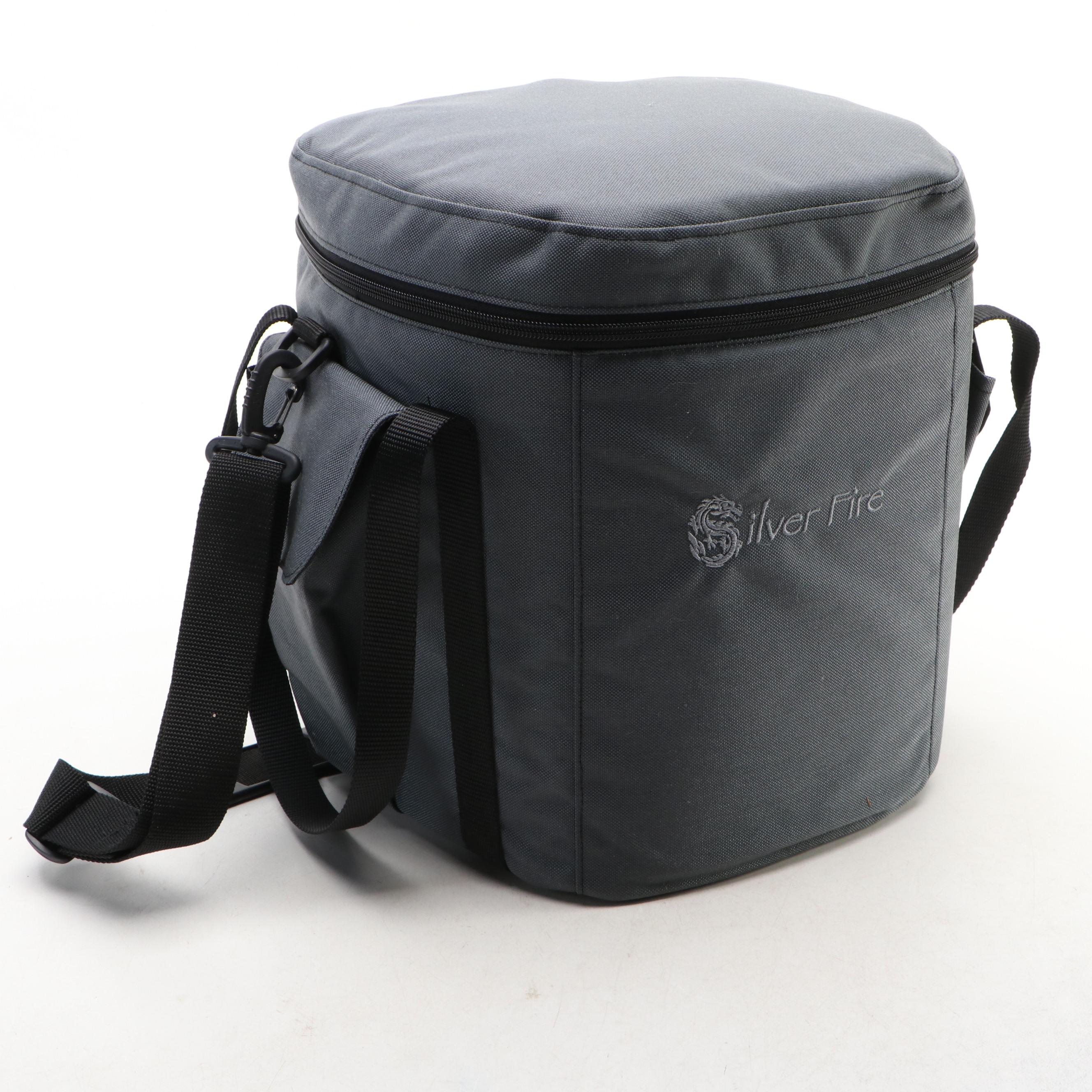 SilverFire Survivor Stainless Steel Camping Stove with Carrying Case