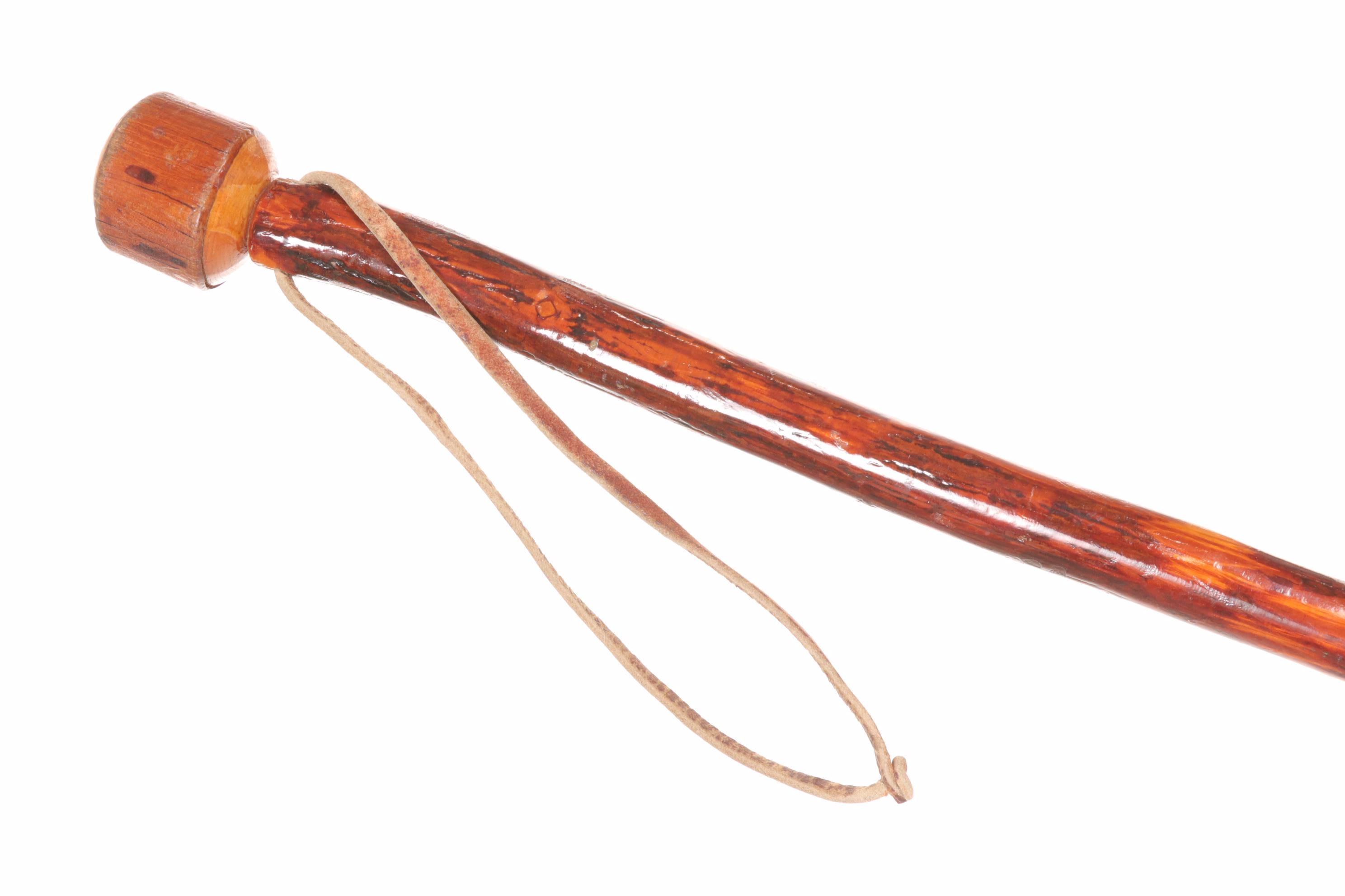 Caswell-Runyon Walking Stick, Vine and Wood Canes, Mid to Late 20th Century