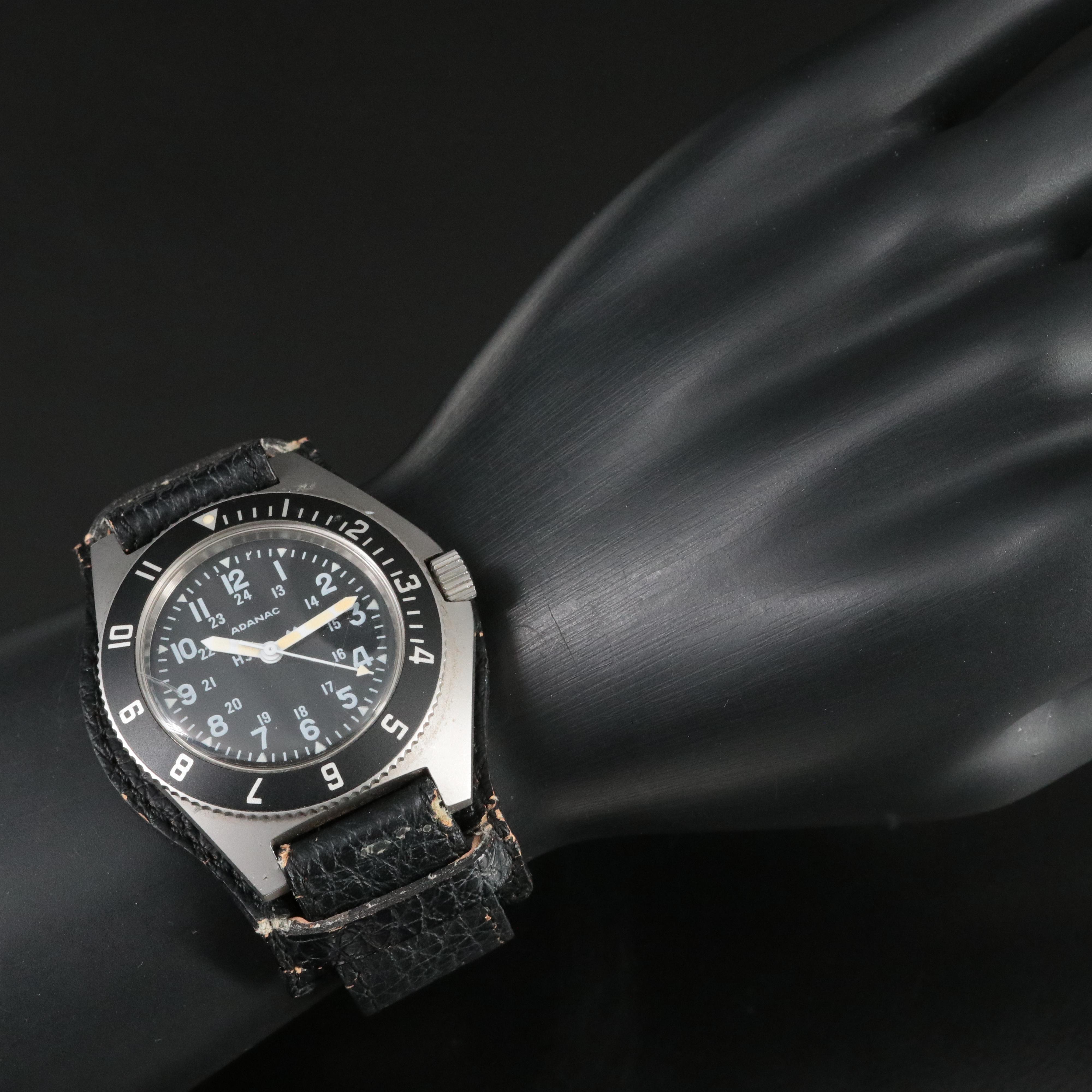 Adanac 41mm Quartz USAF Issued 1980s Watch