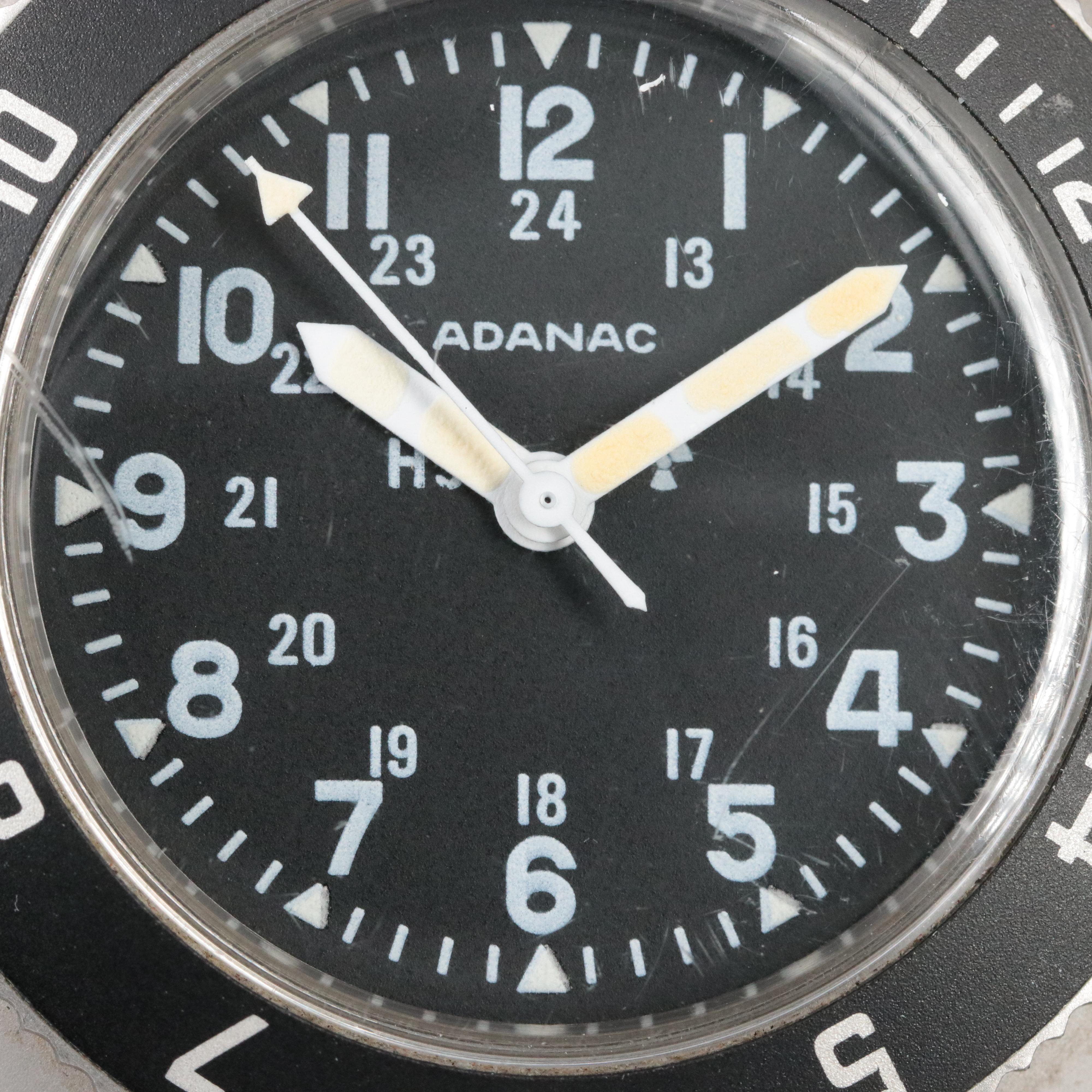 Adanac 41mm Quartz USAF Issued 1980s Watch