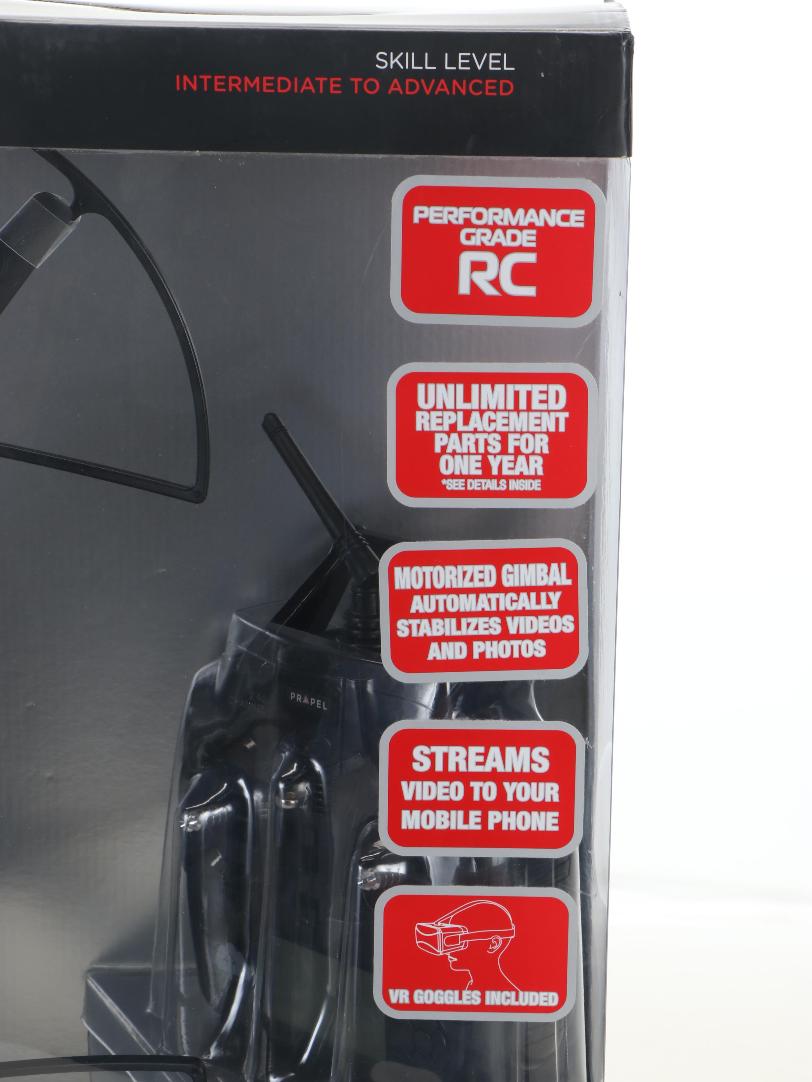 Propel Sky Master + FPV 2.4GHz Quadrocopter with Live Video Streaming