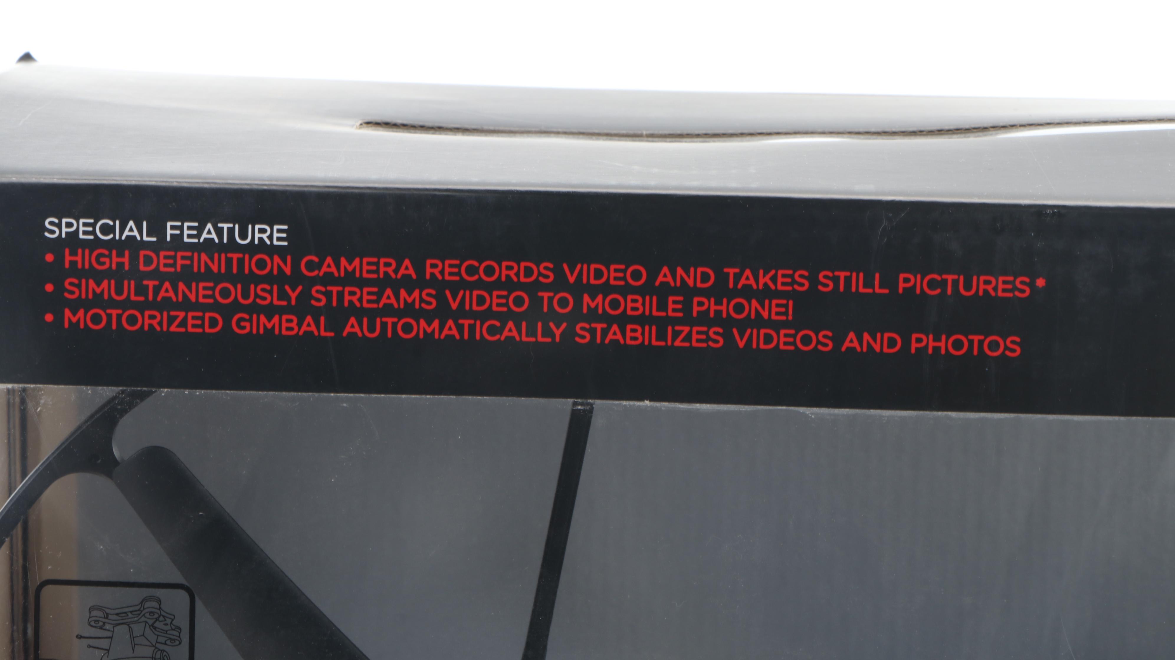 Propel Sky Master + FPV 2.4GHz Quadrocopter with Live Video Streaming