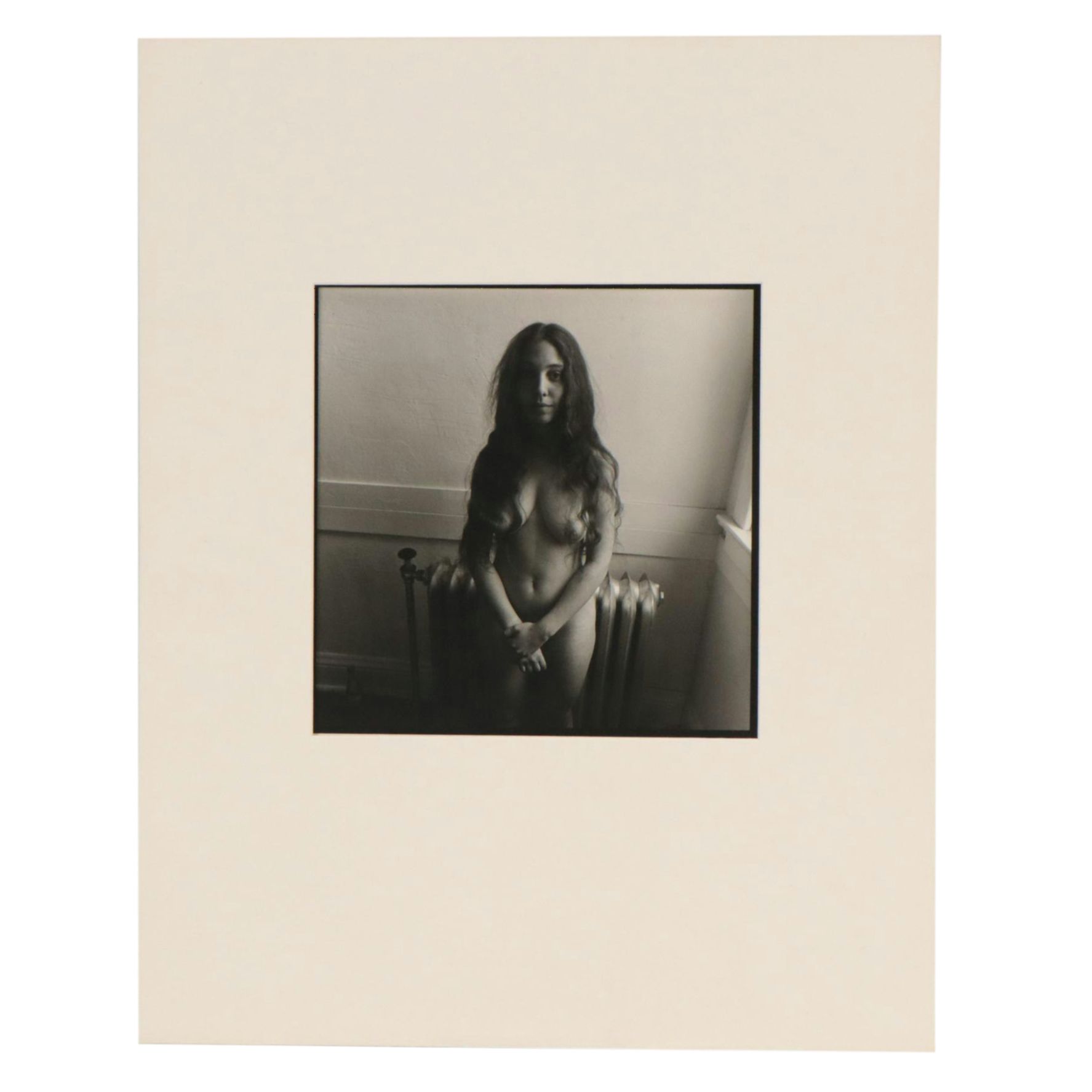 Wayne "Rod" Lazorik Silver Gelatin Print of Standing Female Nude