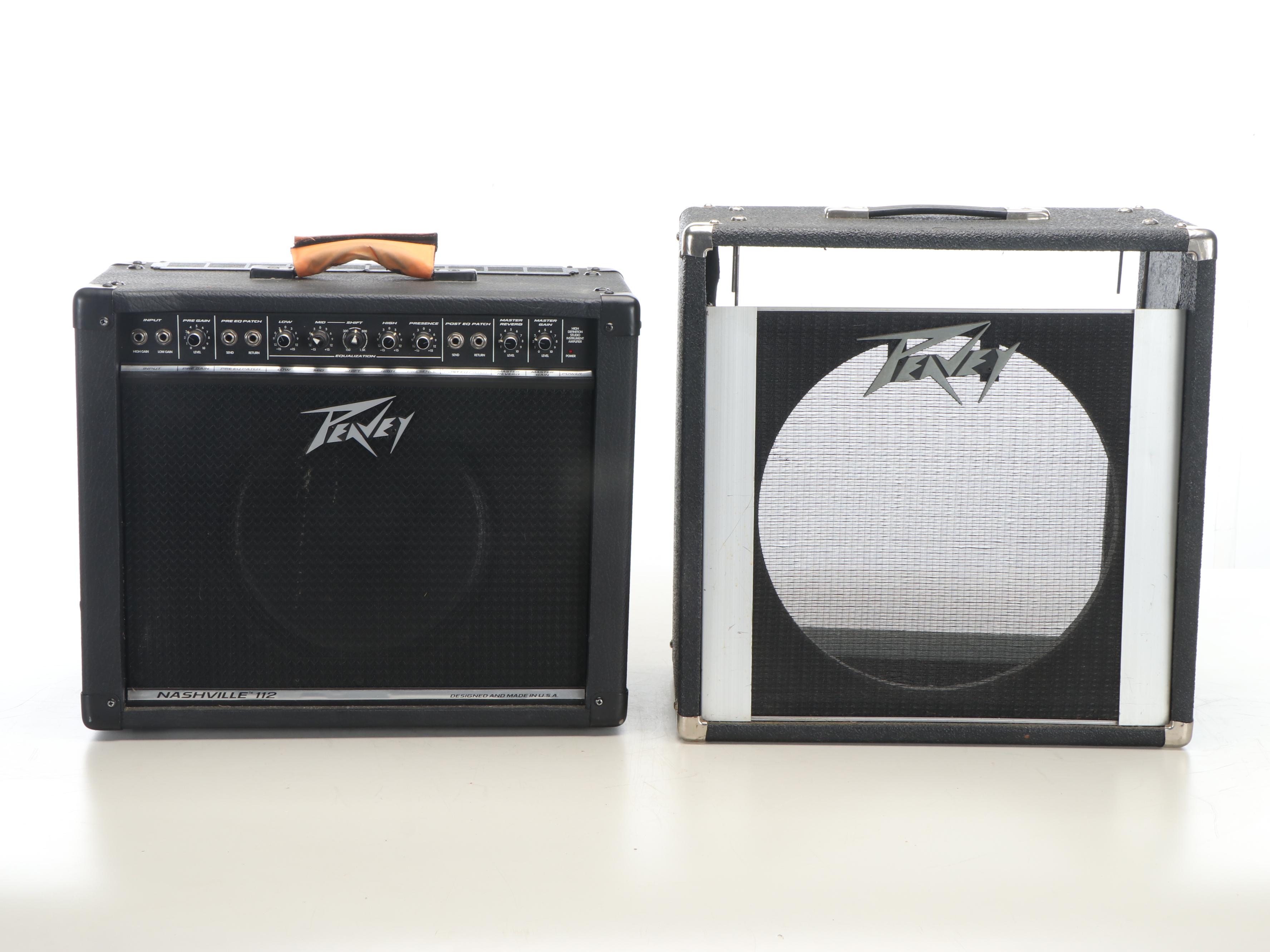 Peavey Nashville-112 Amplifier with Peavey Amp Cabinet
