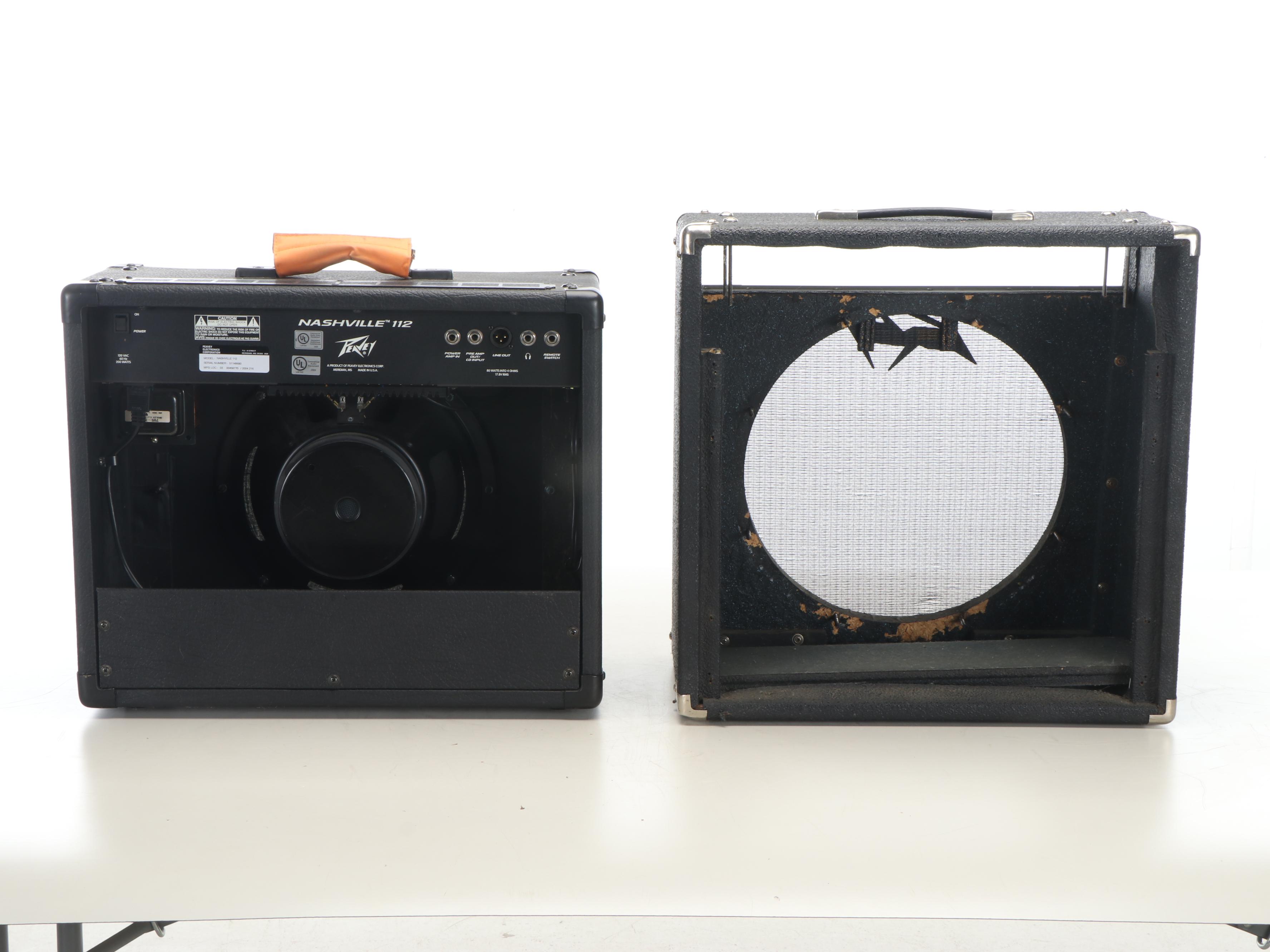 Peavey Nashville-112 Amplifier with Peavey Amp Cabinet