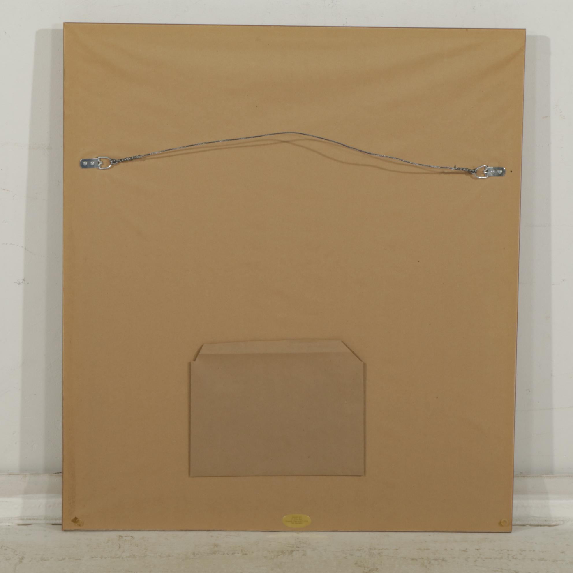 Gerald Harvey Offset Lithograph "Exhibition Day - Chicago," 1995