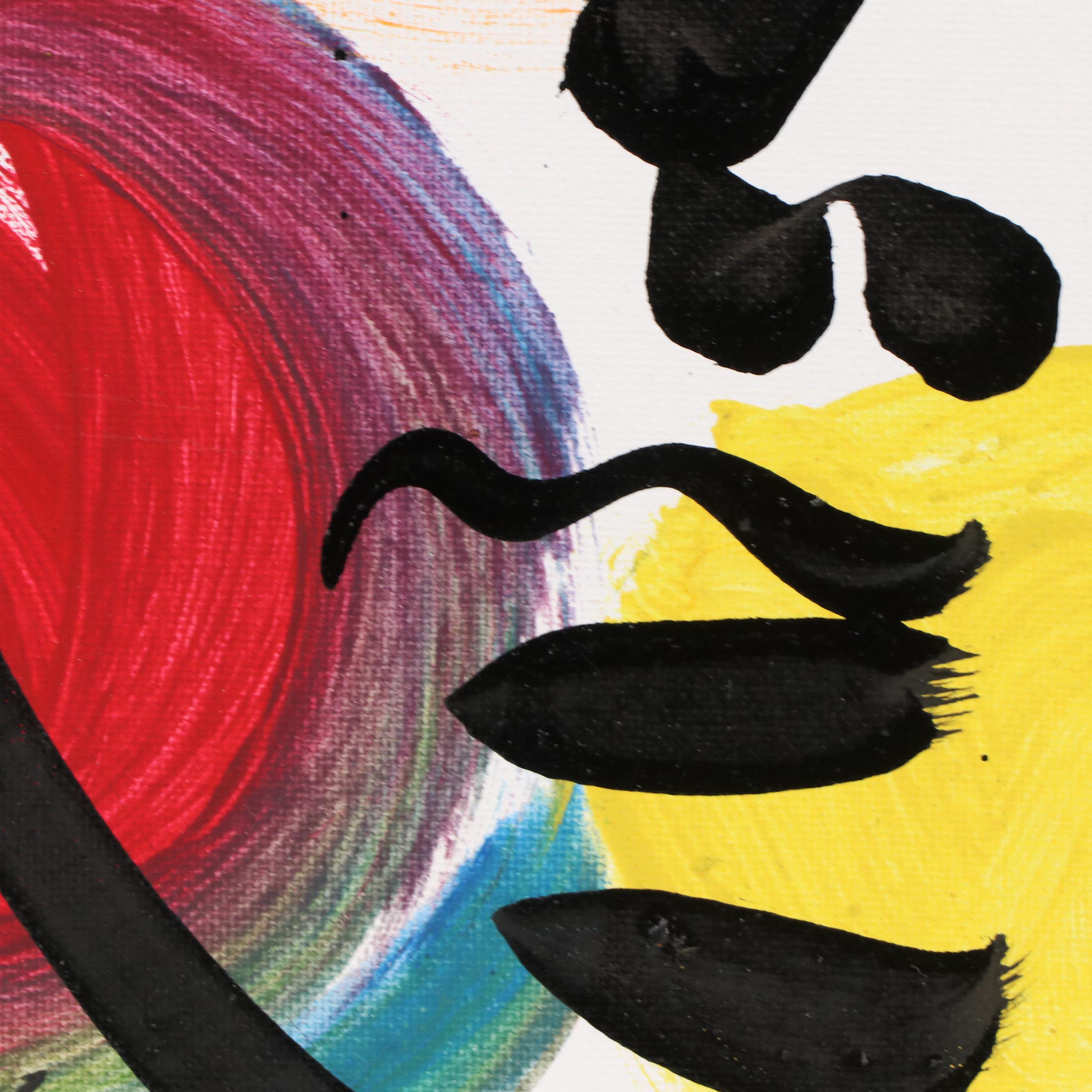 Peter Robert Keil Stylized Acrylic Portrait