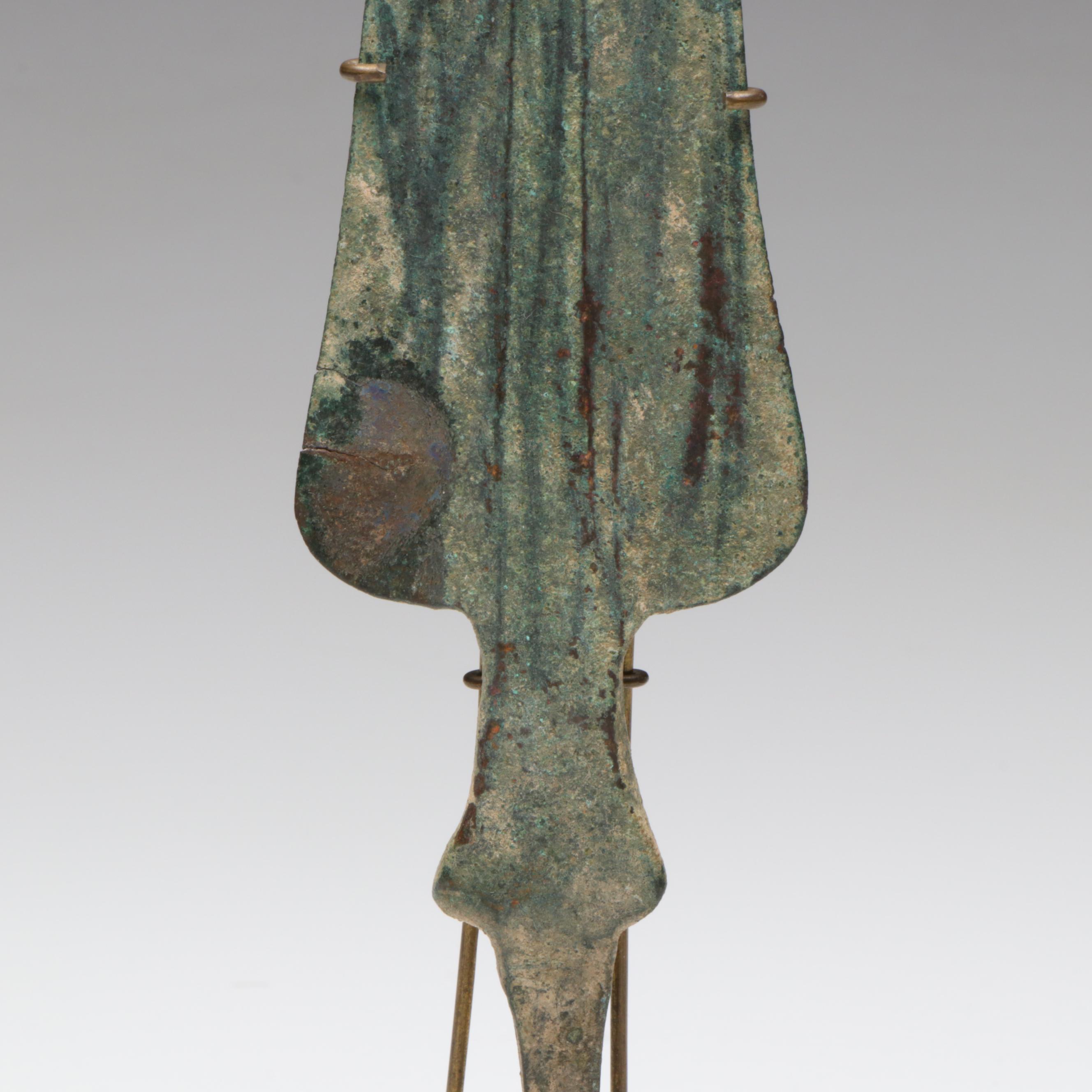 Middle Bronze Age Spear Head with Certificate