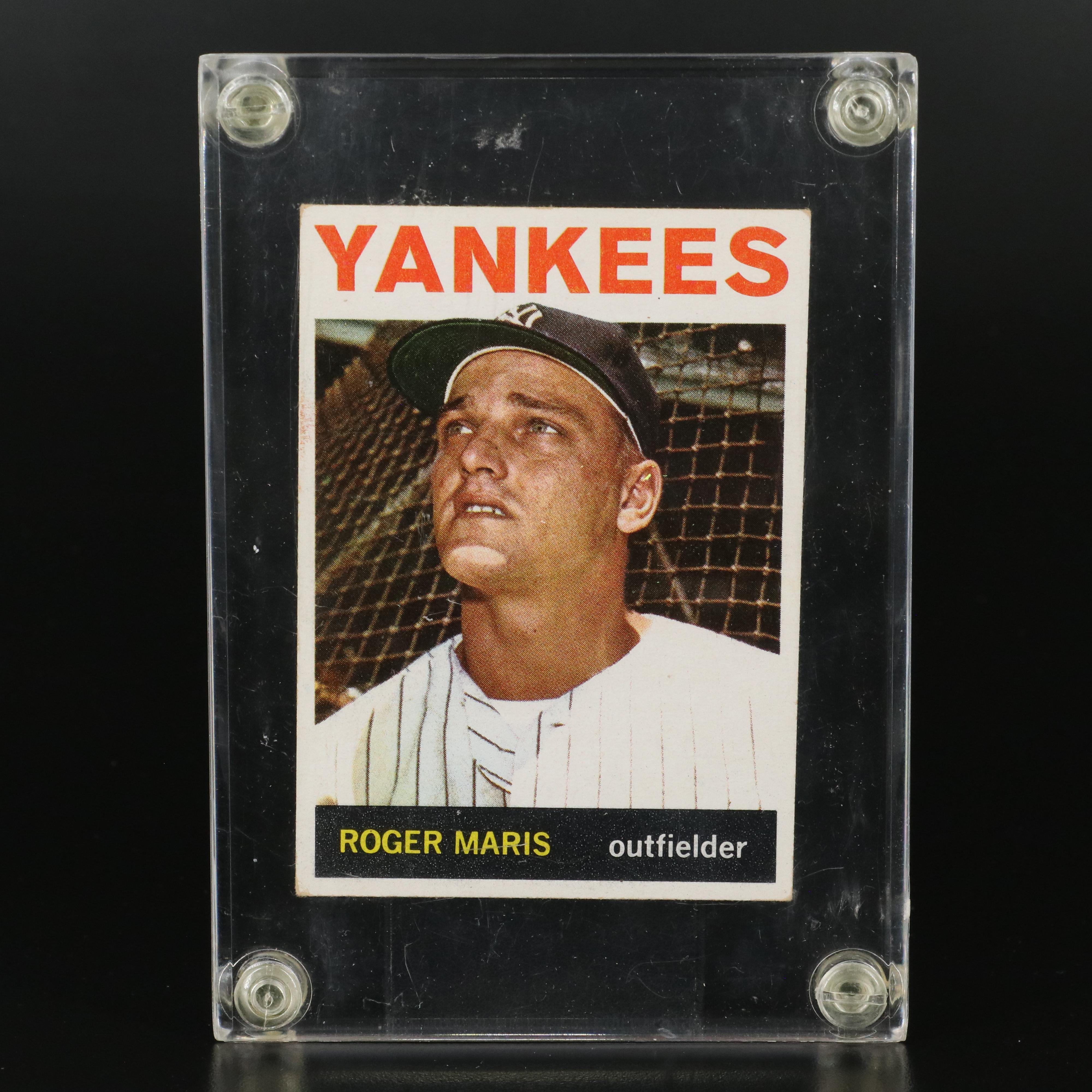 1964 Topps Roger Maris New York Yankees Baseball Card