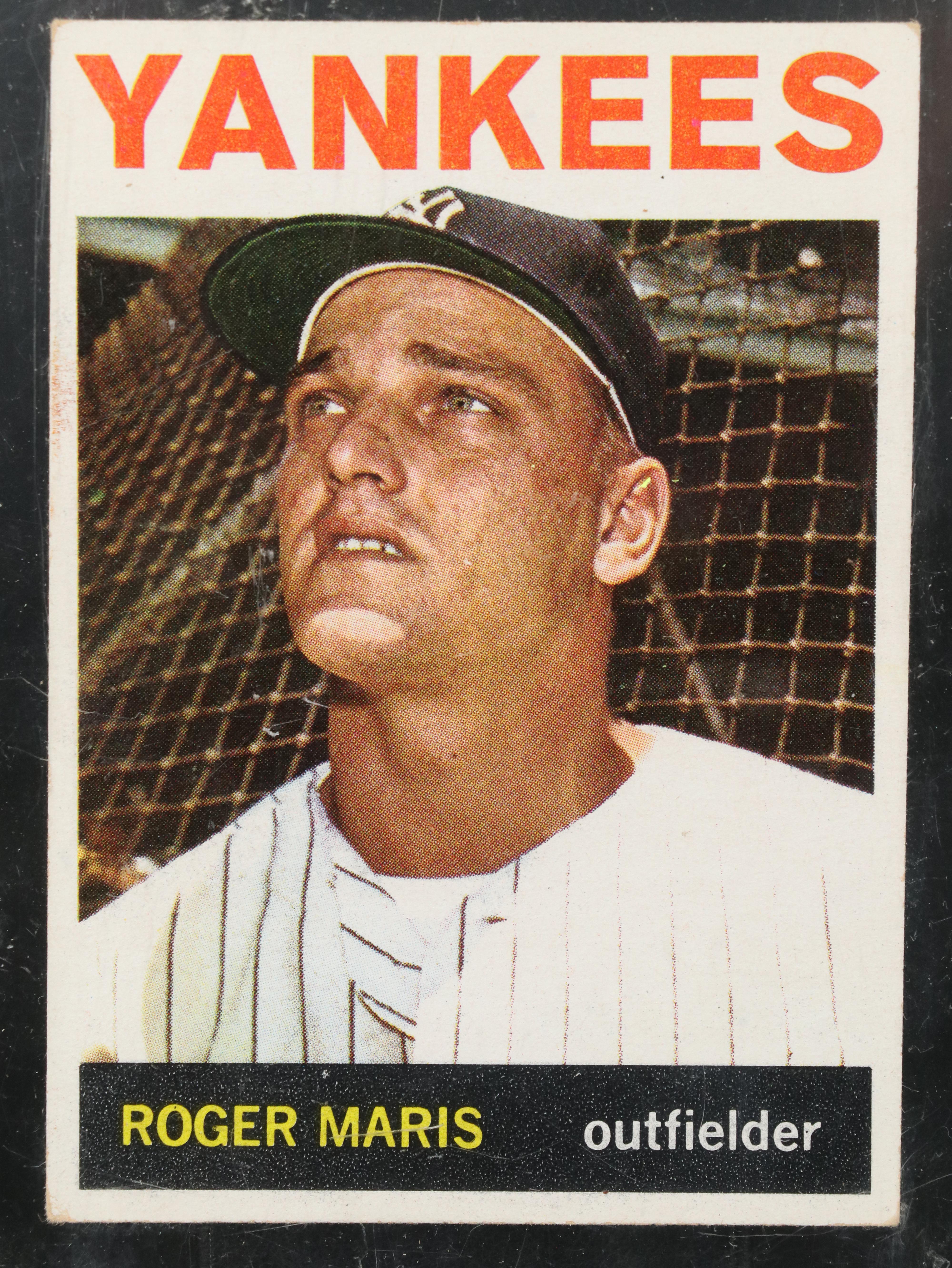 1964 Topps Roger Maris New York Yankees Baseball Card