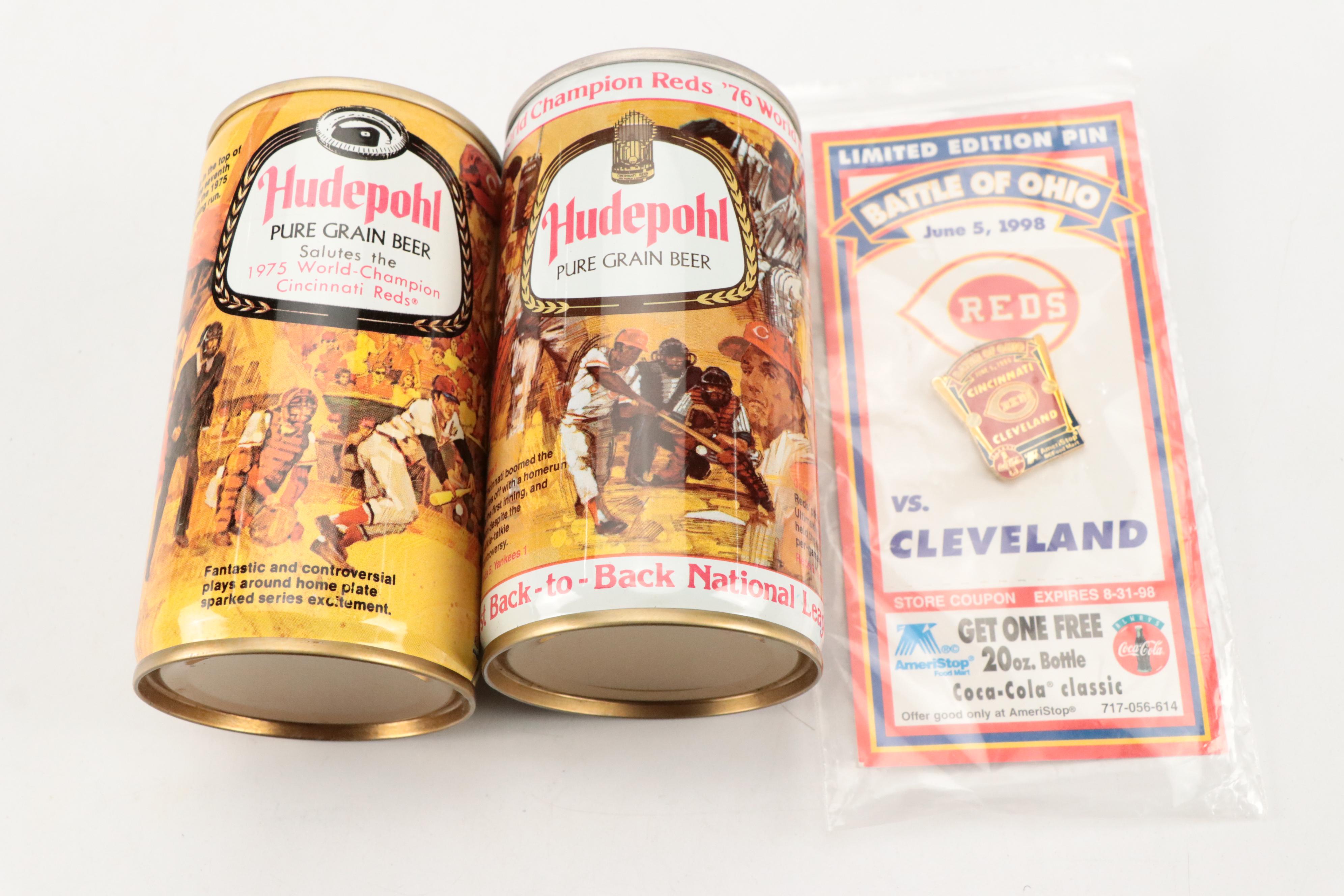 Cincinnati Reds T-Shirts, Books, Bobbleheads, Newspapers, and More