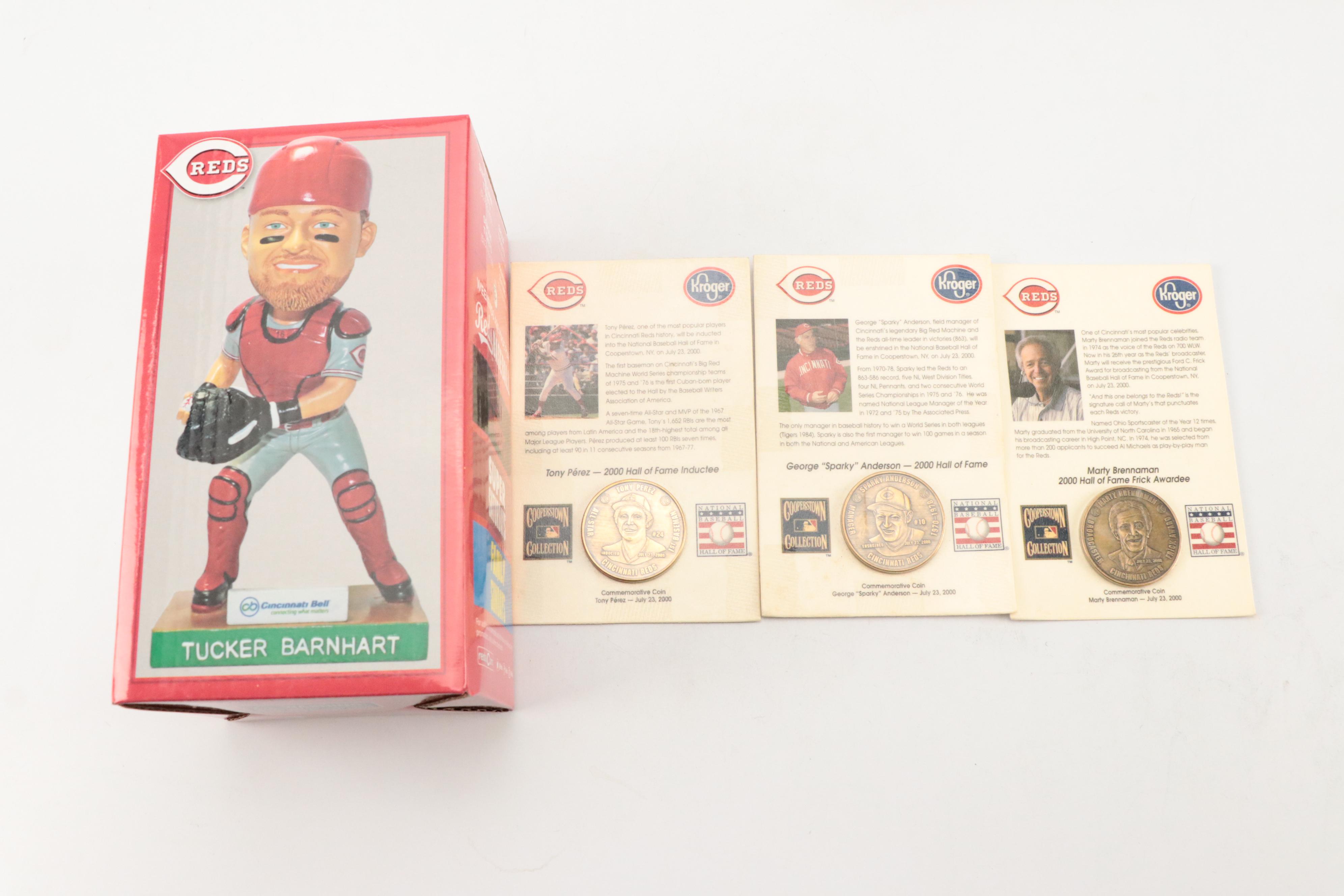 Cincinnati Reds T-Shirts, Books, Bobbleheads, Newspapers, and More