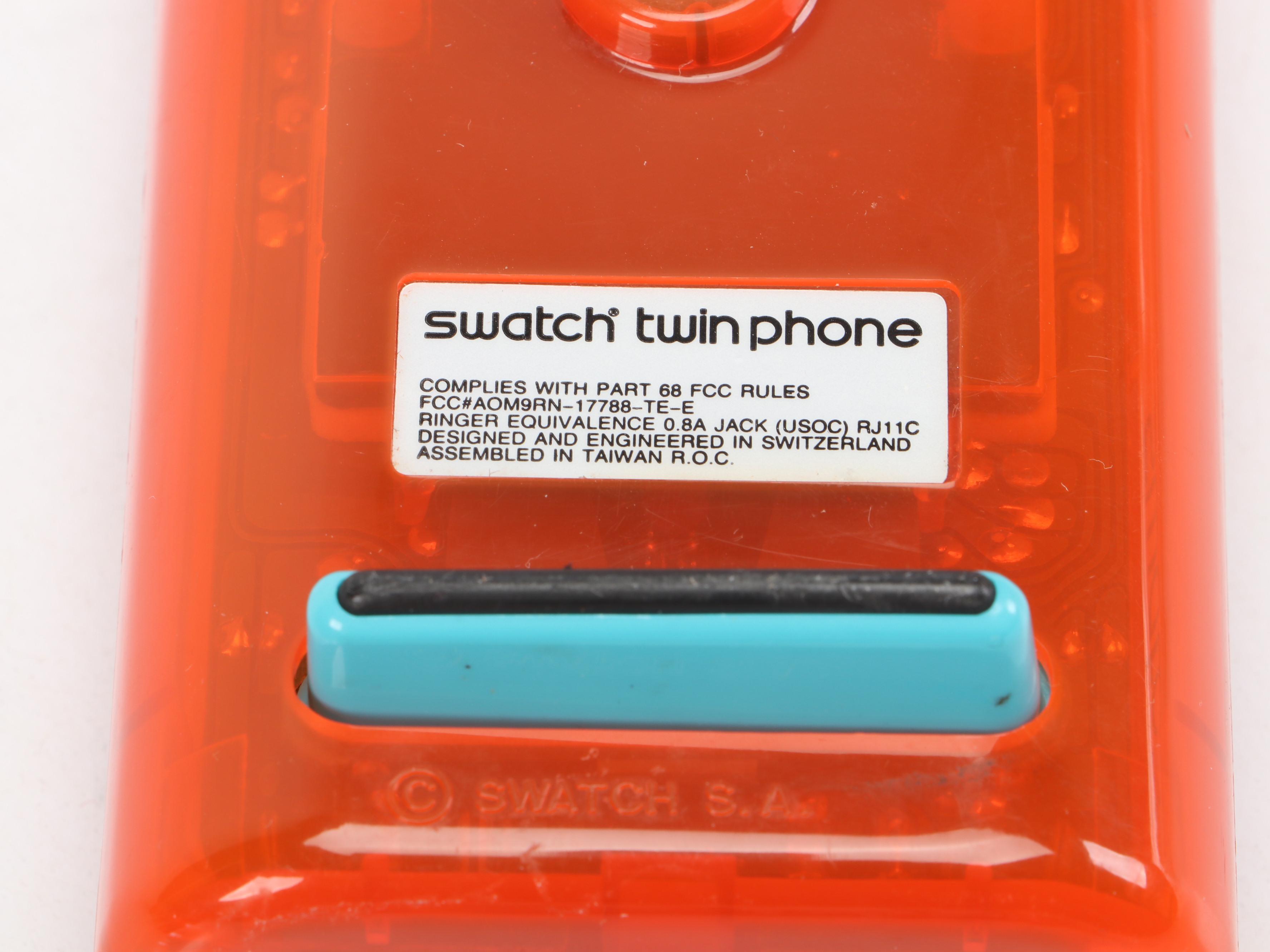 Swatch Twinphone with  Royal DM75 Plus and Palm Pilot Organizers