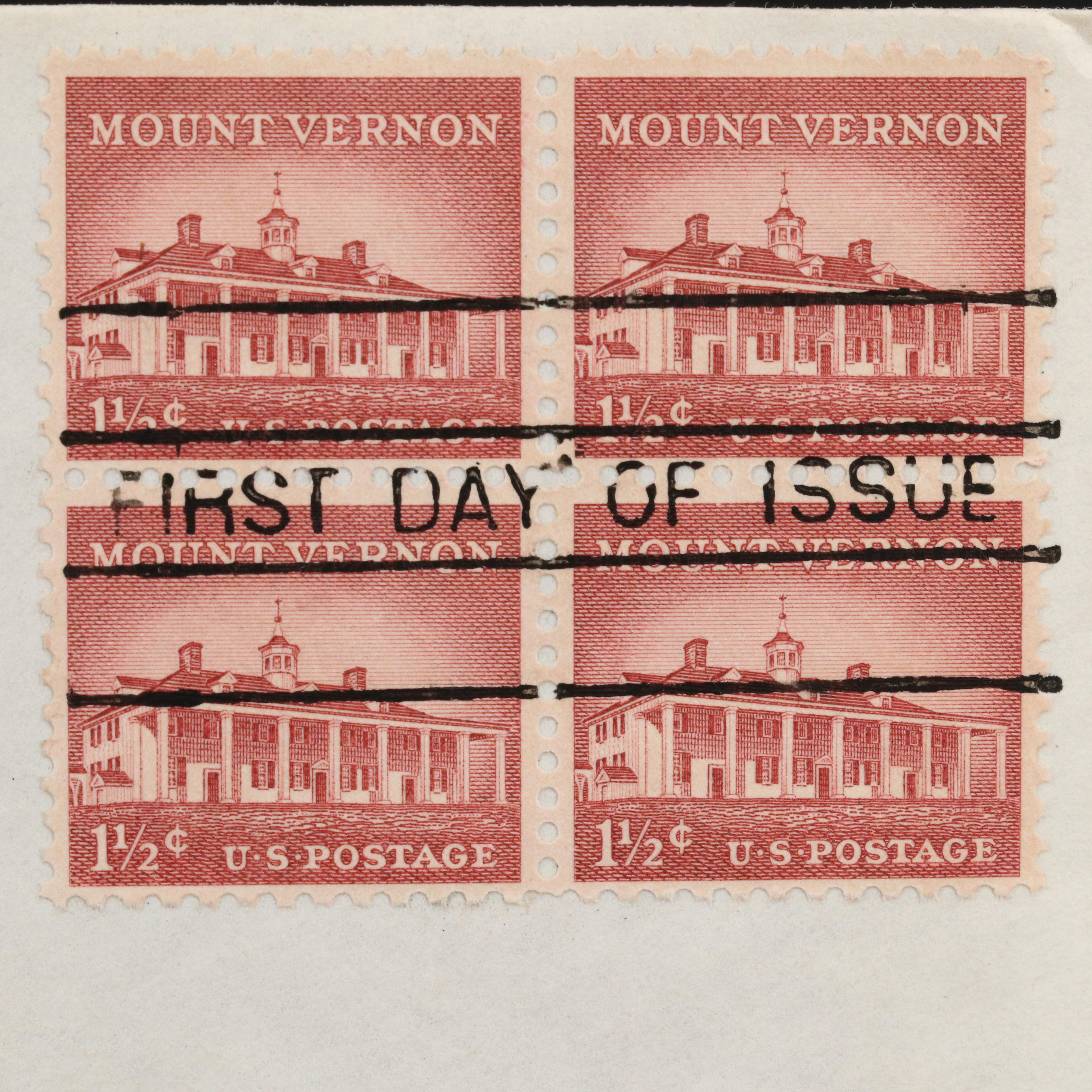 Collection of More Than 325 U.S. First Day Covers