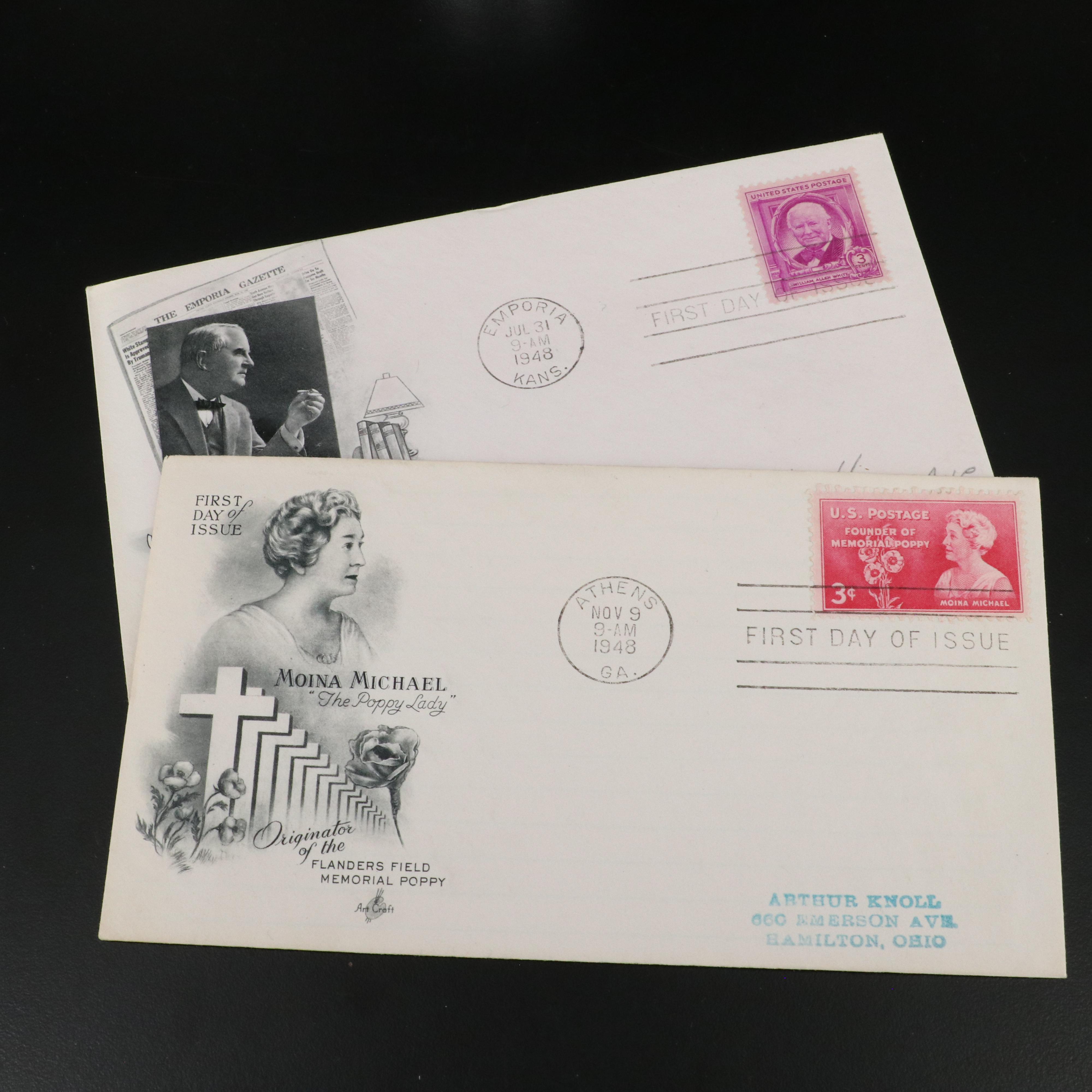 Collection of More Than 325 U.S. First Day Covers