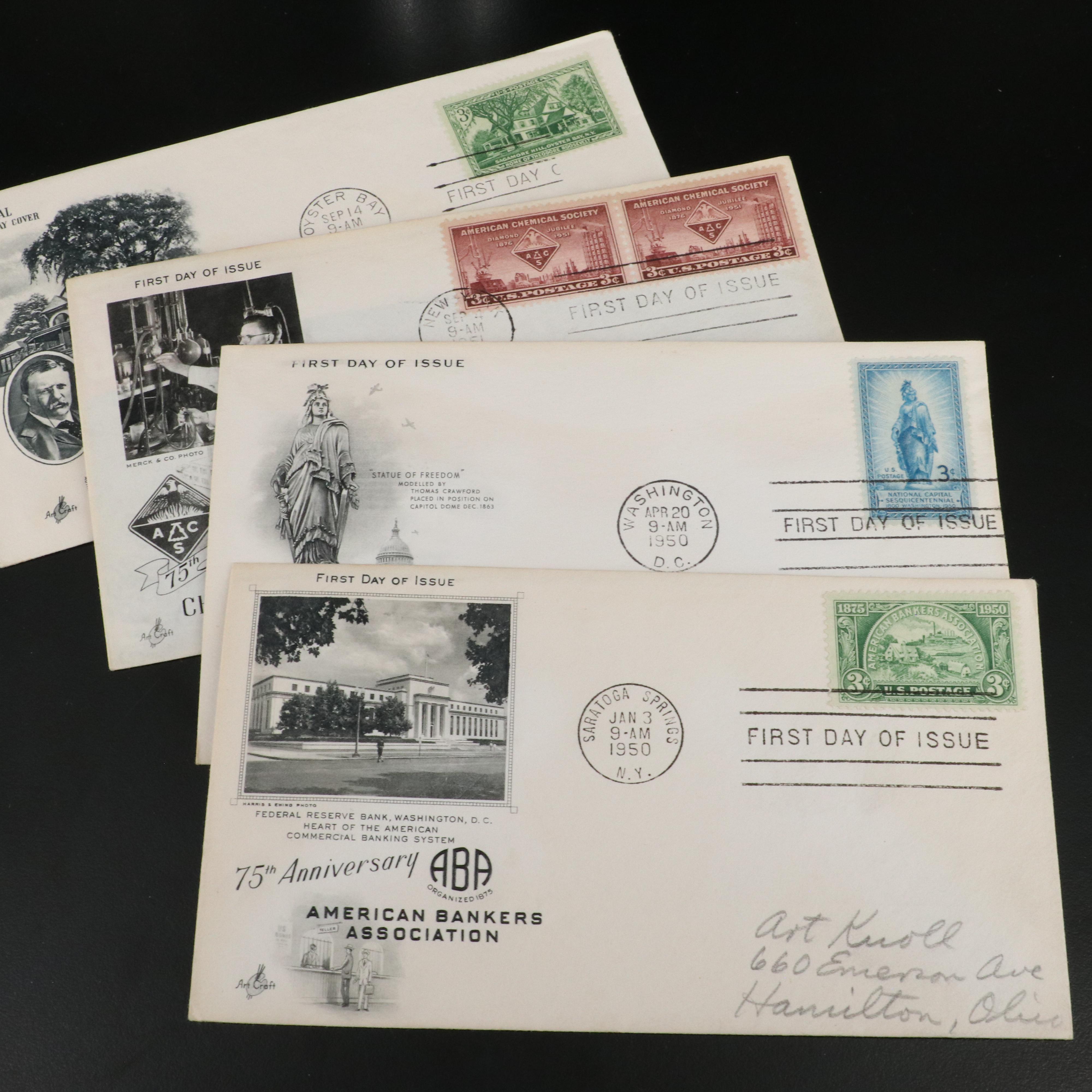 Collection of More Than 325 U.S. First Day Covers