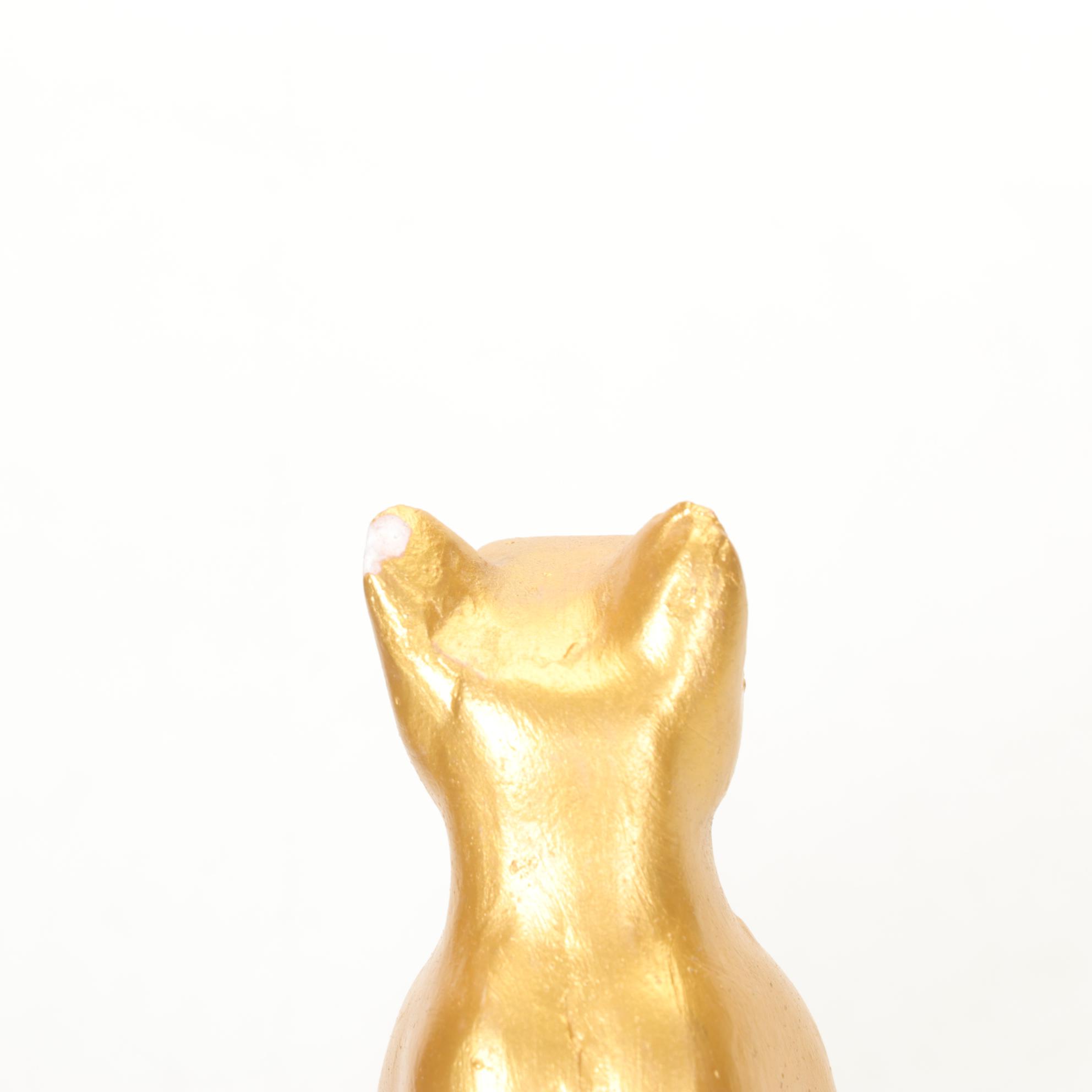 Egyptian Figurines & Decor Featuring Brass Pharaoh Plate