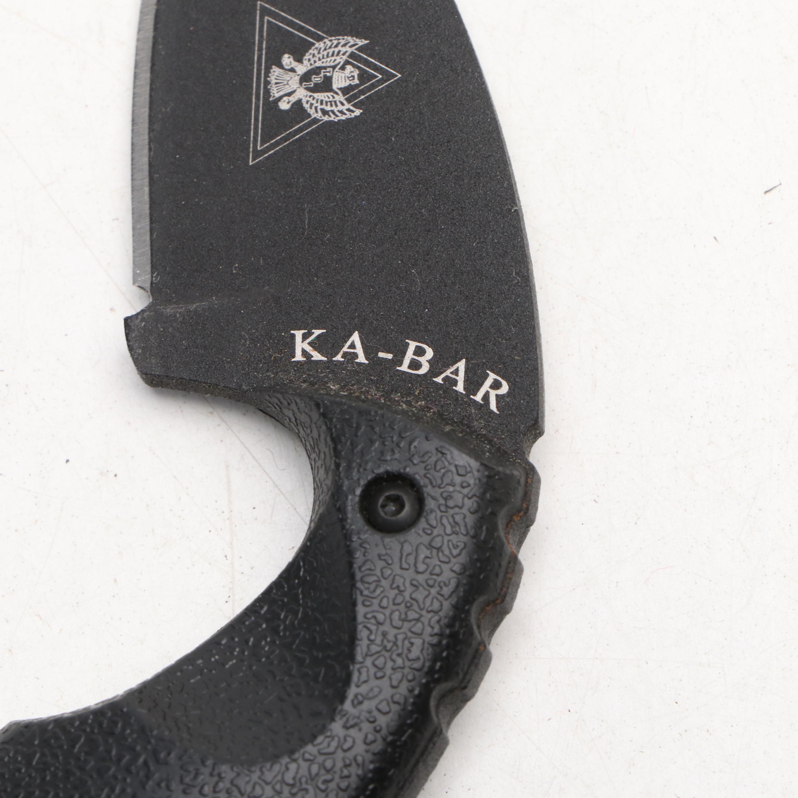 Leatherman "Blast" and Victorinox Multi-Tools with KA-BAR Fixed Blade Knife