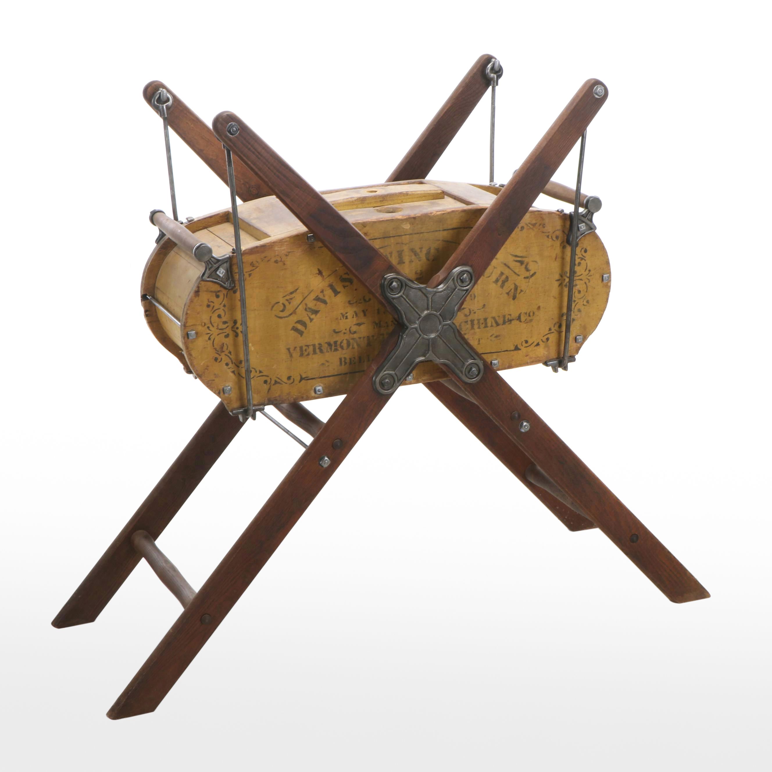 Vermont Farm Machine Co. No. 2 Davis Swing Churn, Late 19th Century