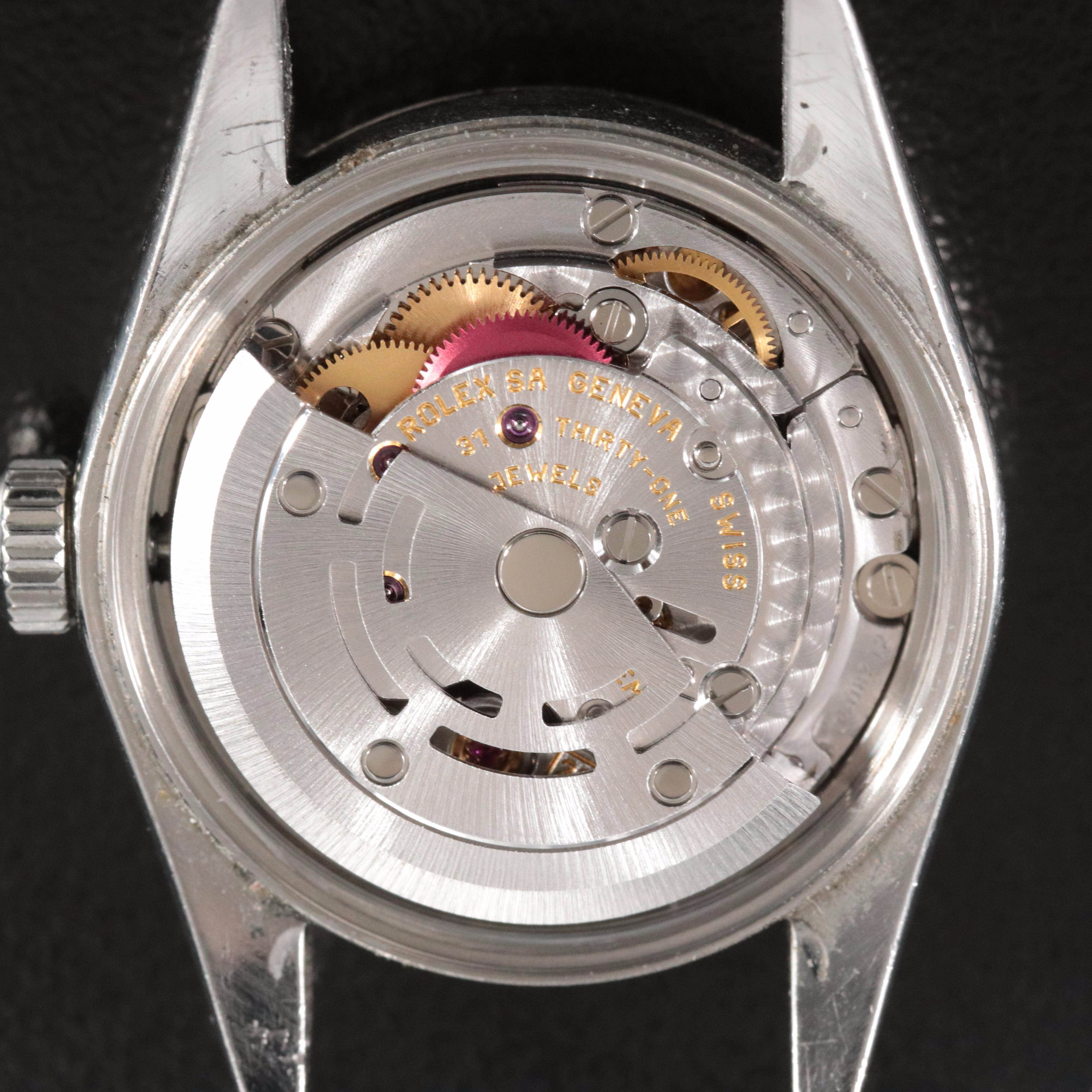 Rolex Oyster Perpetual 76094 White Dial Steel Automatic Watch