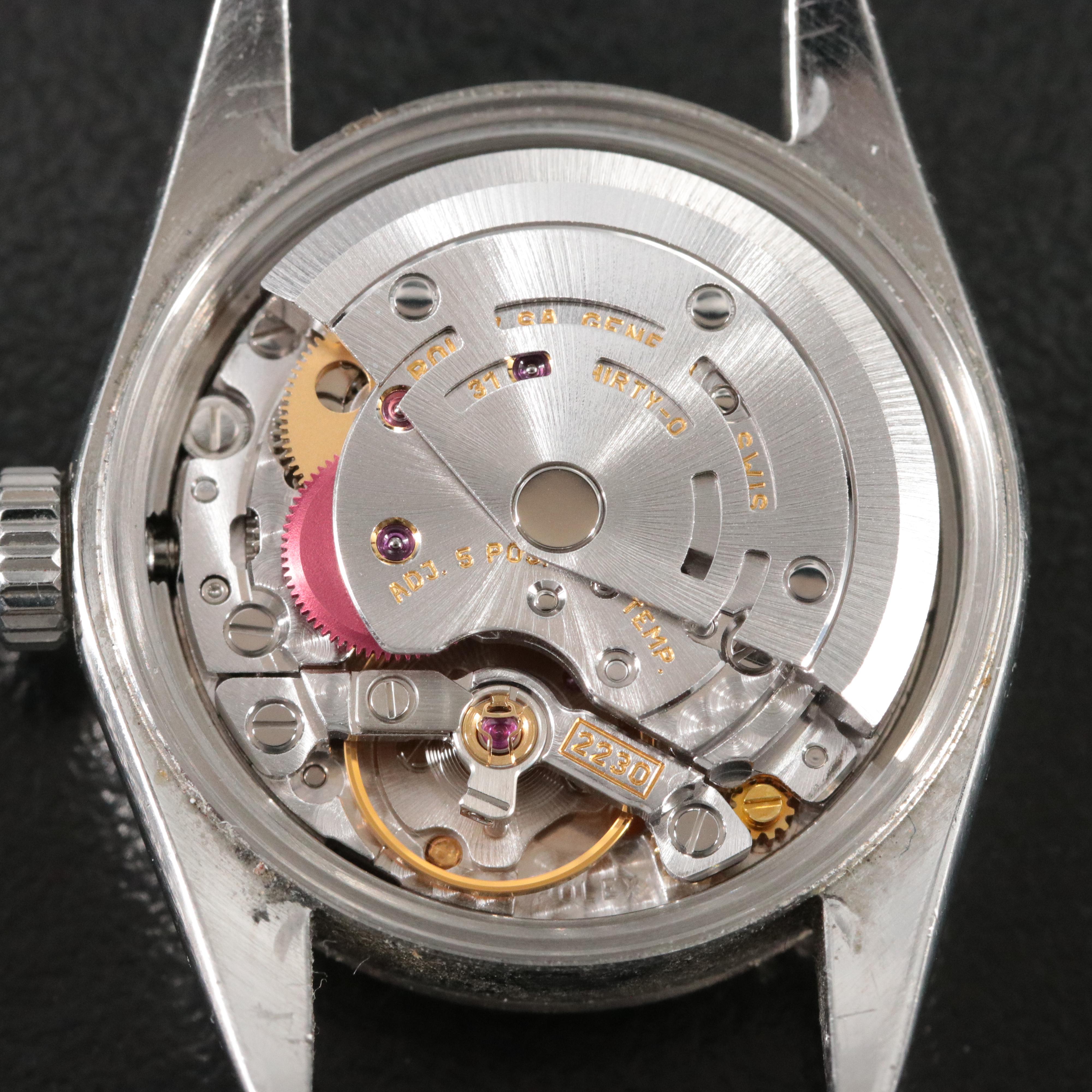 Rolex Oyster Perpetual 76094 White Dial Steel Automatic Watch