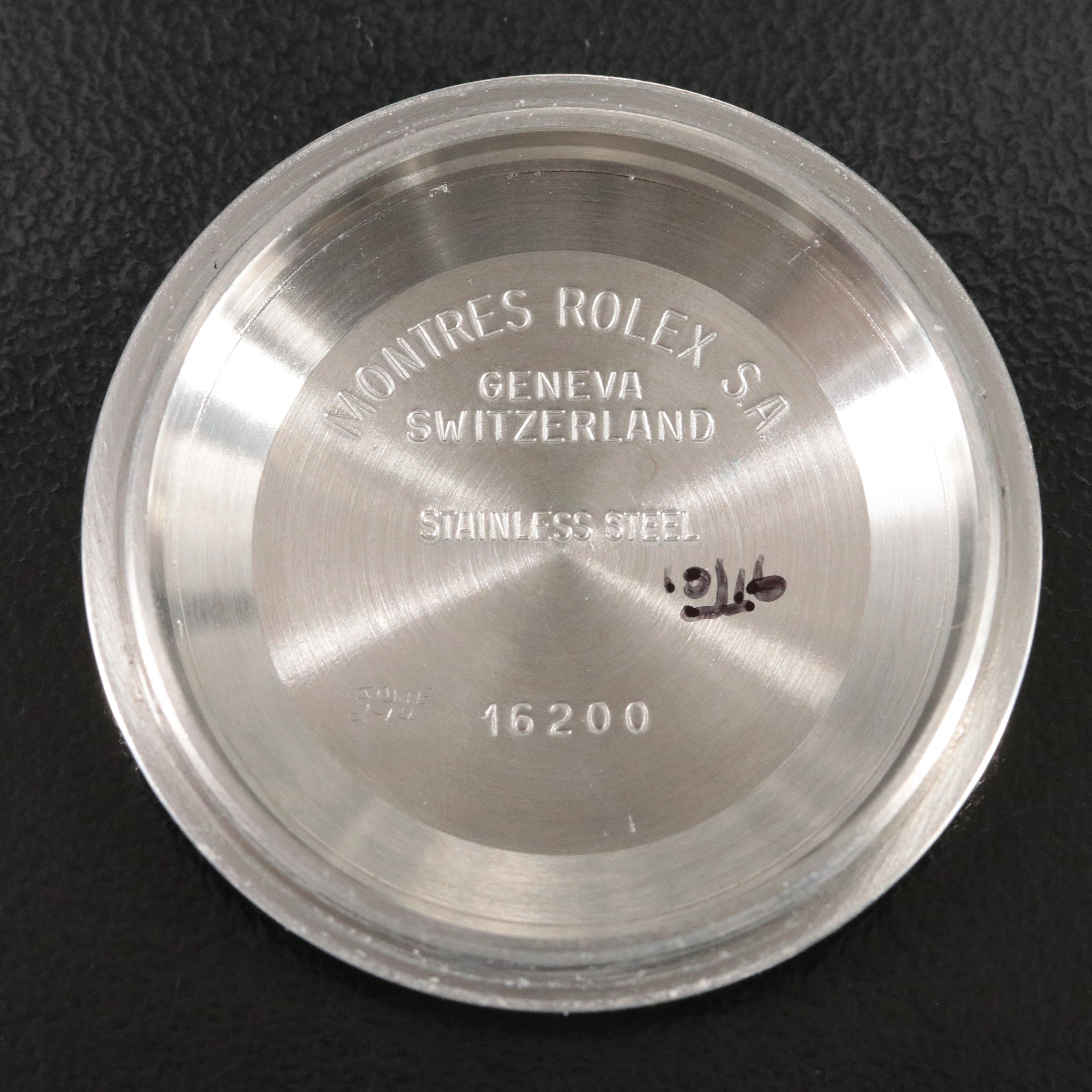 1989 Rolex Oyster Perpetual Datejust Watch