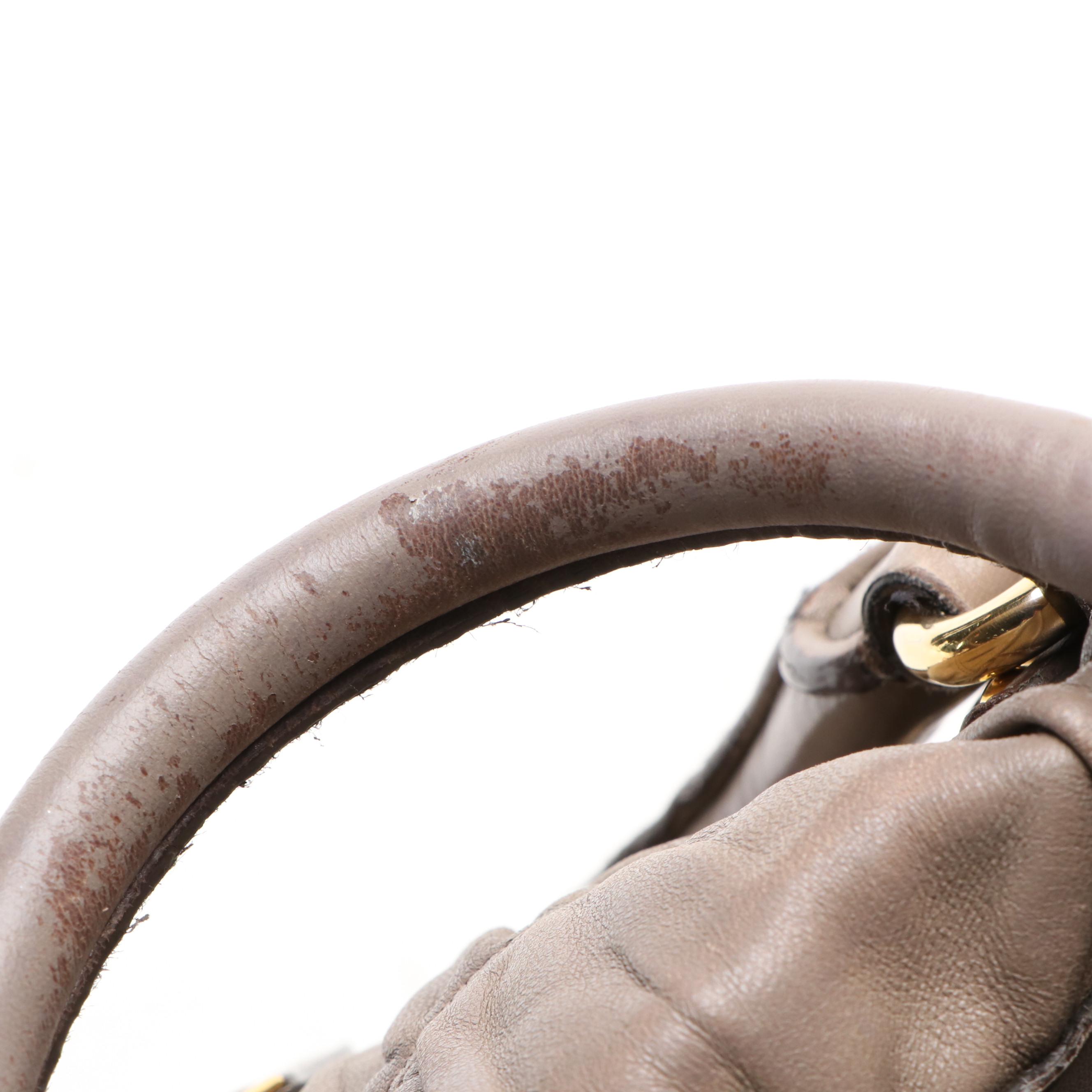 Prada Tesuto Handle Bag in Nappa Gaufre Leather