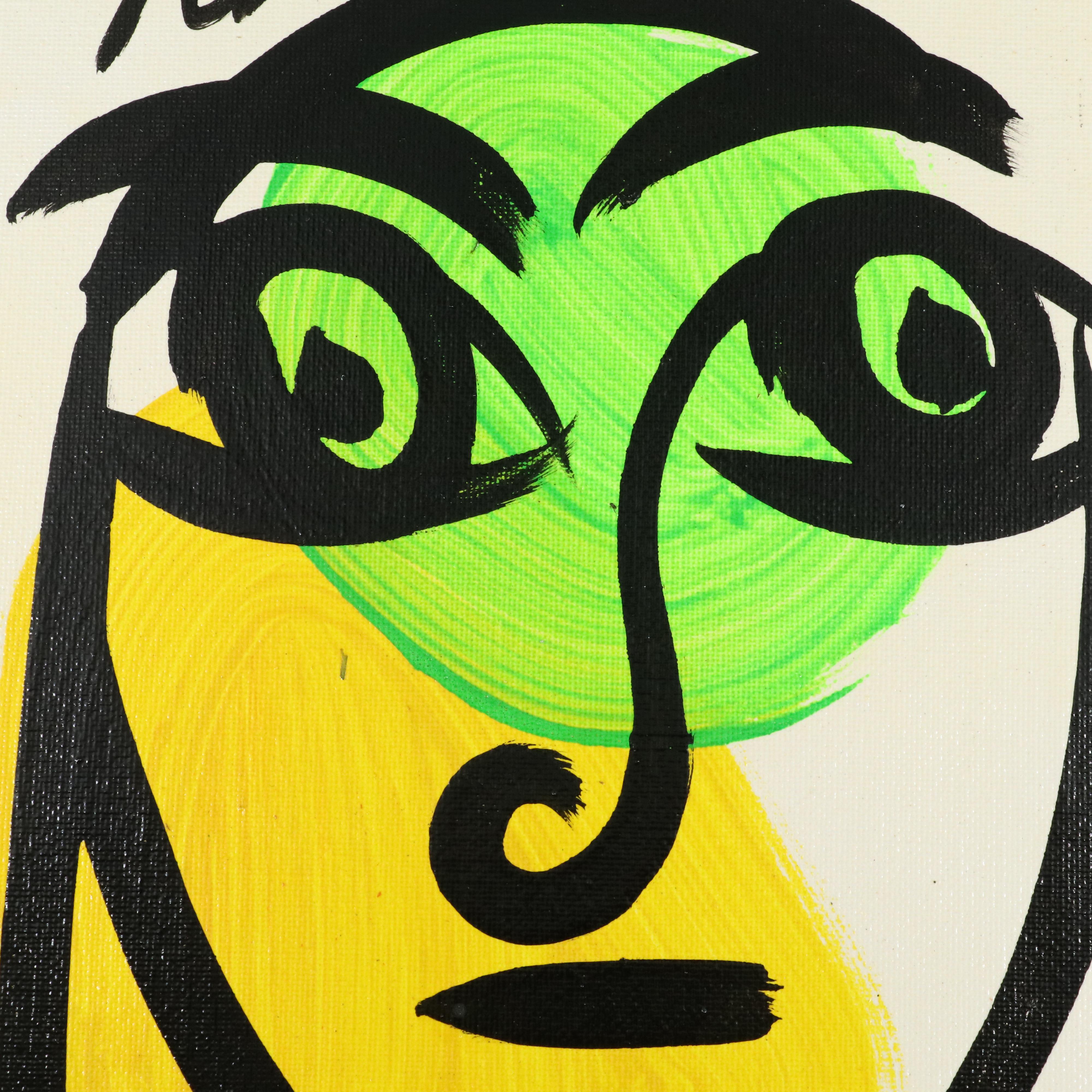 Peter Robert Keil Stylized Acrylic Portrait