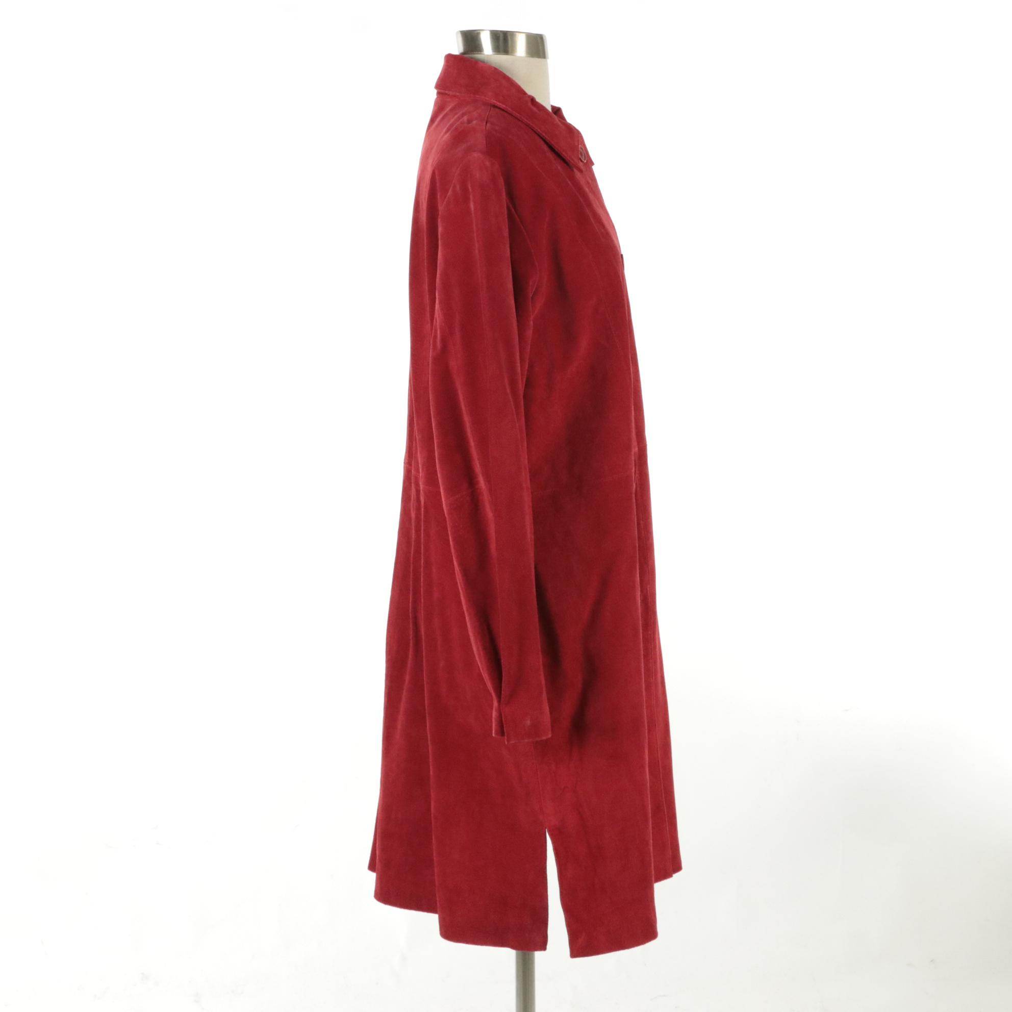 Live A Little Washable Suede Coat with Brighton Jewelry Sets